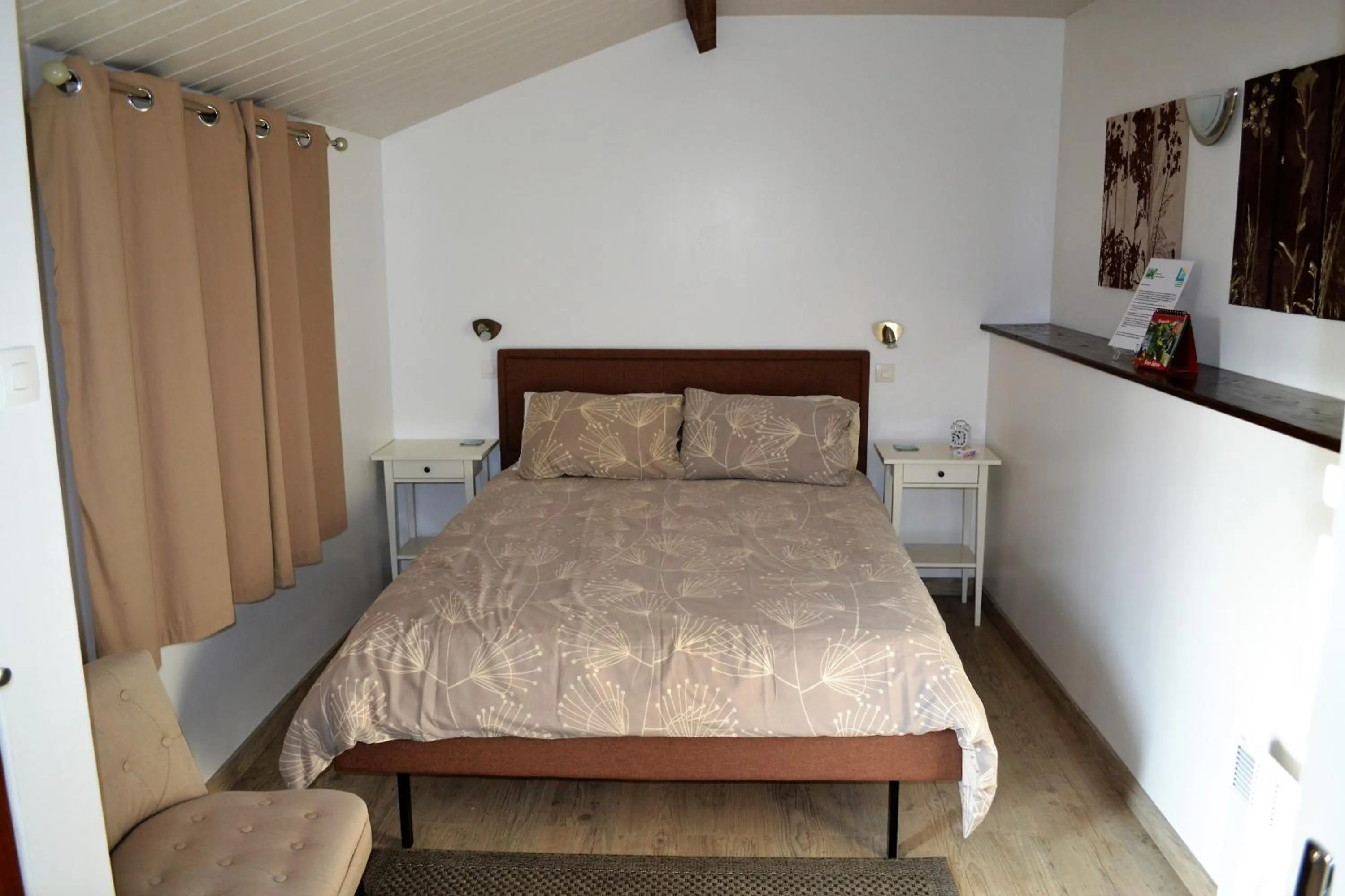 Bed in Le Moulin de Lusseau