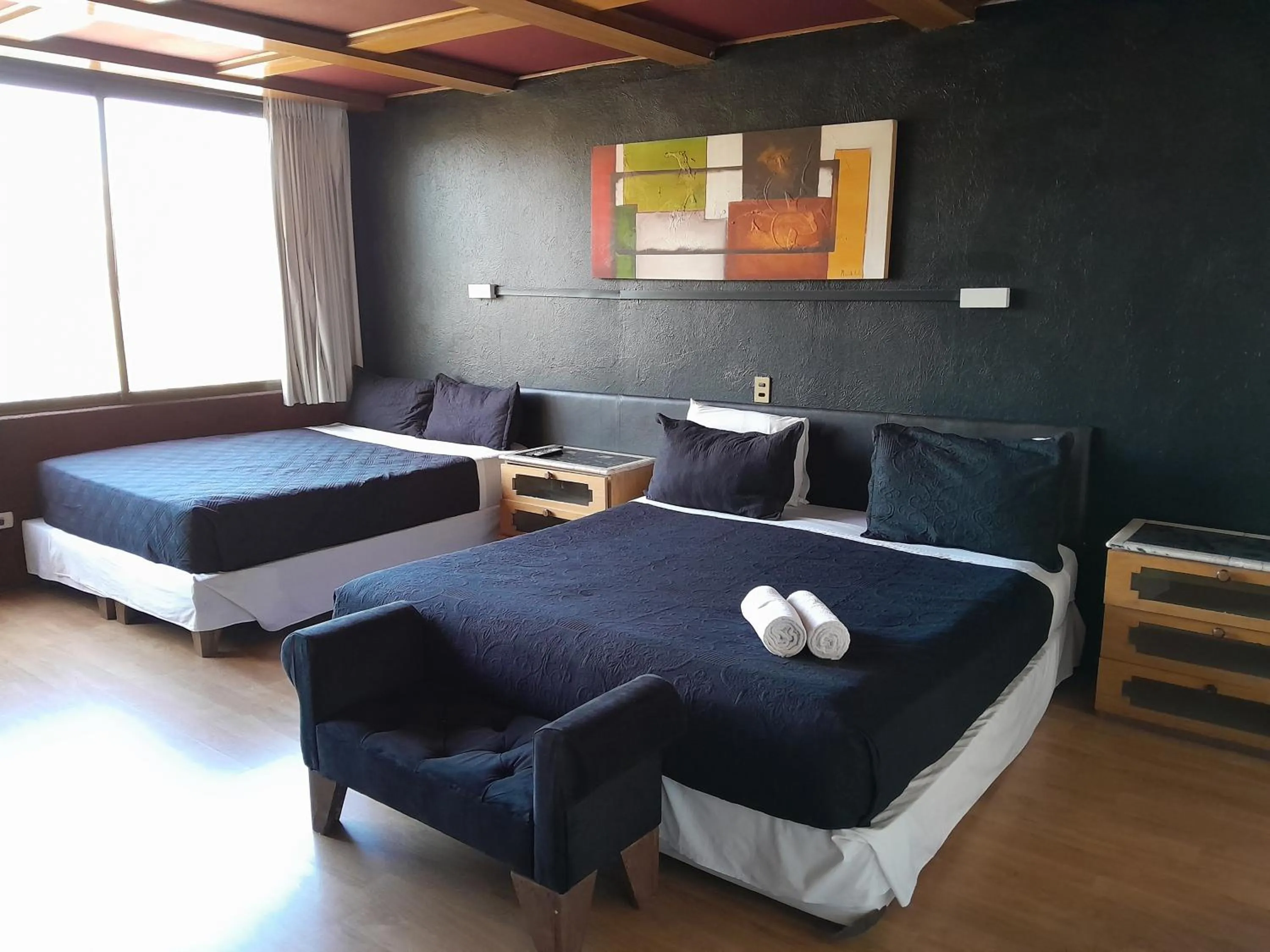 Bed in Hotel Sonetto