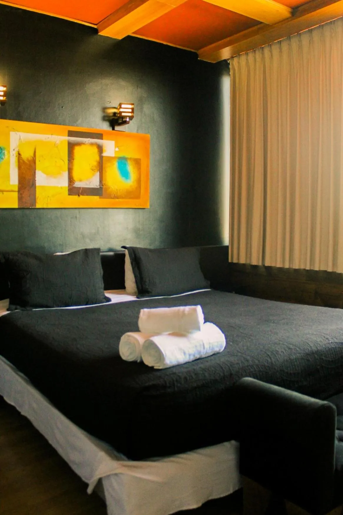 Bed in Hotel Sonetto