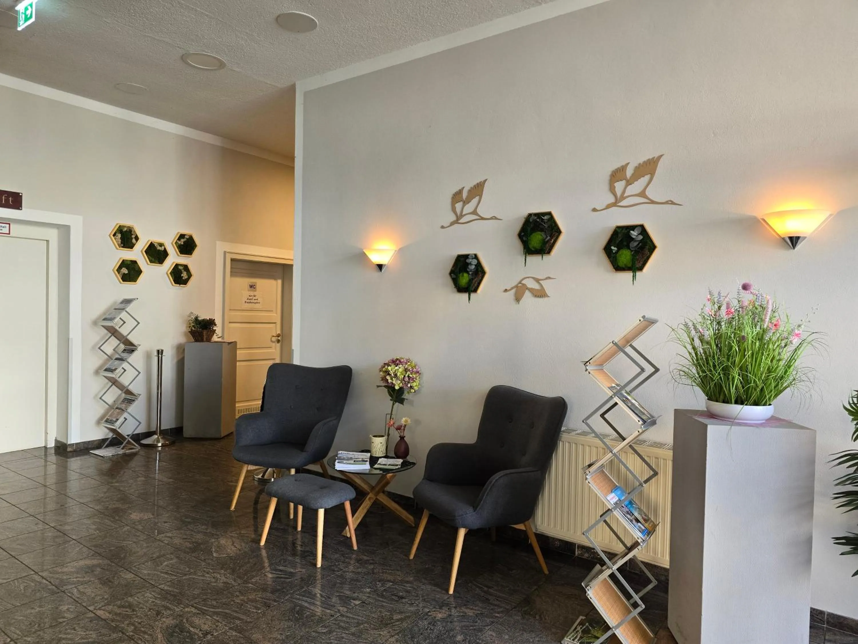 Lobby or reception in Hotel Am Markt & Brauhaus Stadtkrug