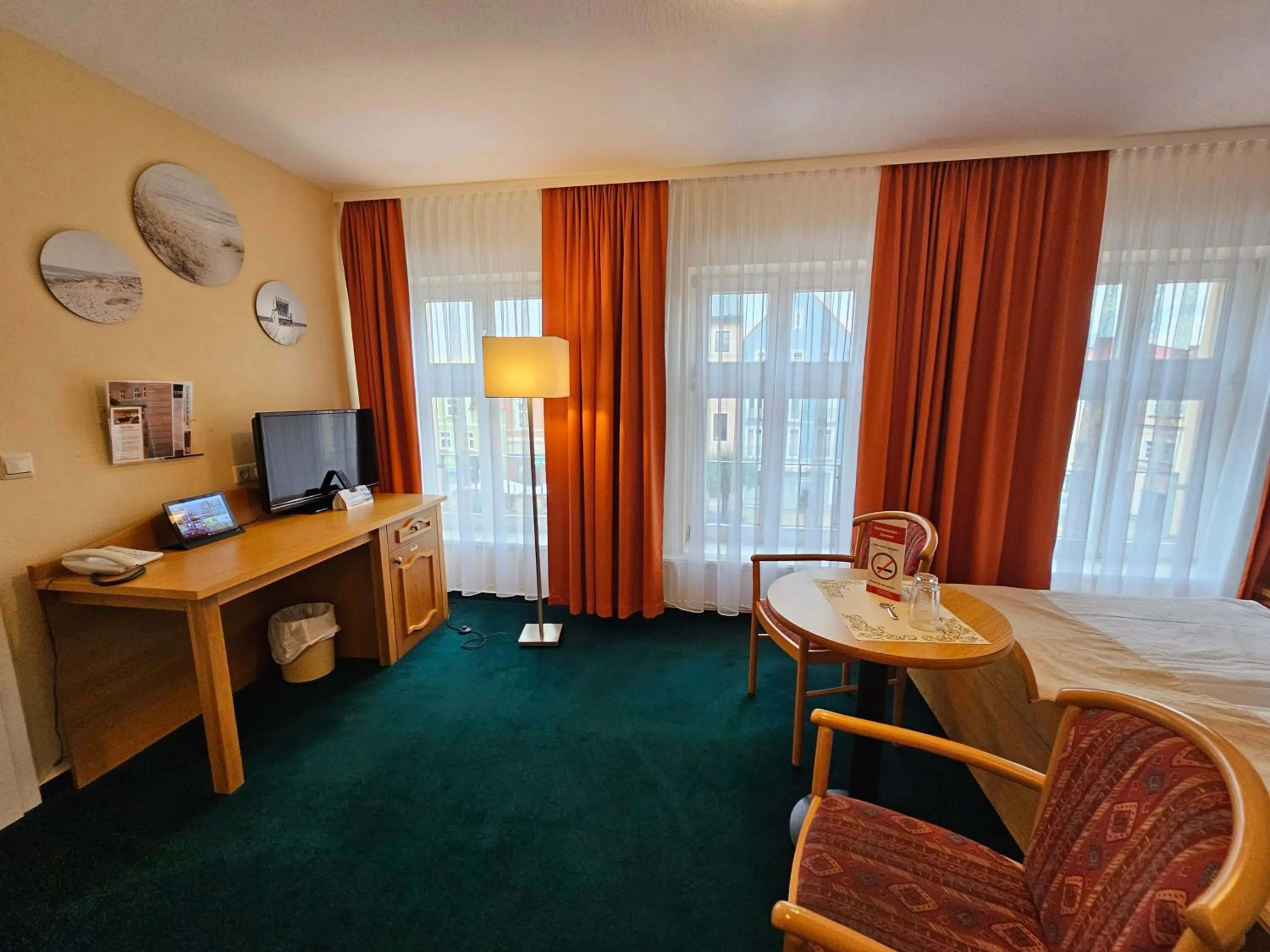 Bed in Hotel Am Markt & Brauhaus Stadtkrug