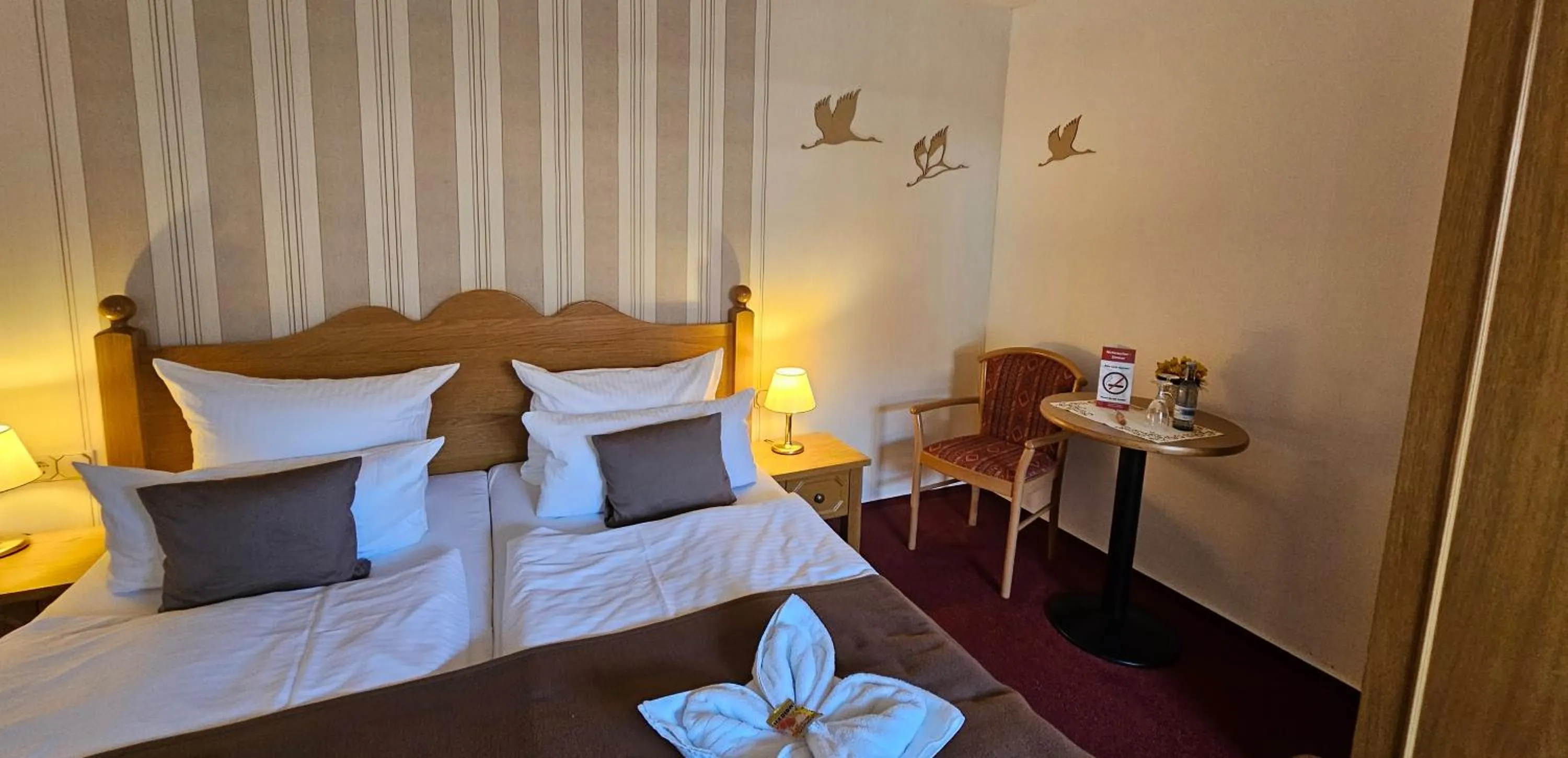 Bed in Hotel Am Markt & Brauhaus Stadtkrug