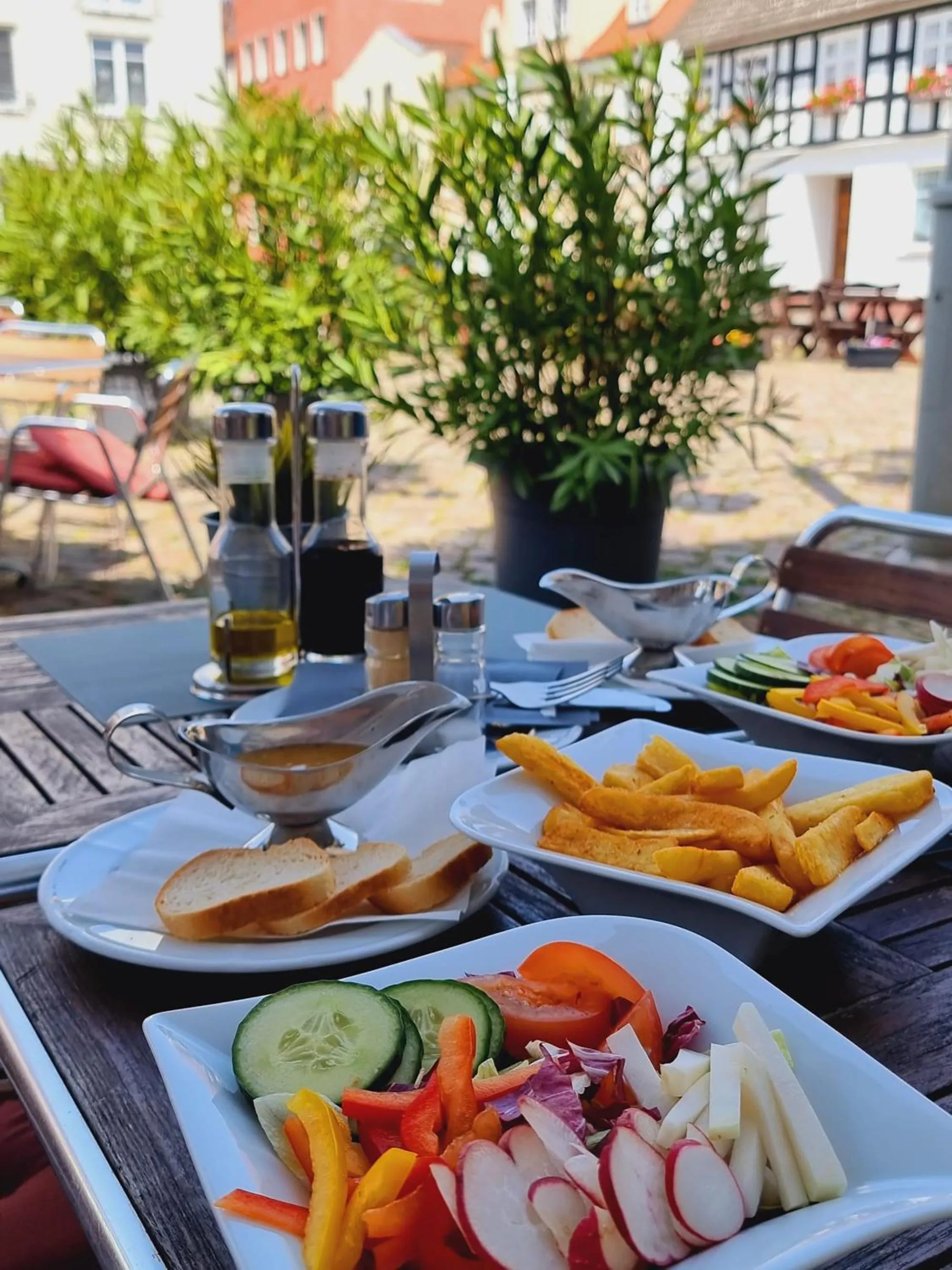 Restaurant/places to eat in Hotel Am Markt & Brauhaus Stadtkrug