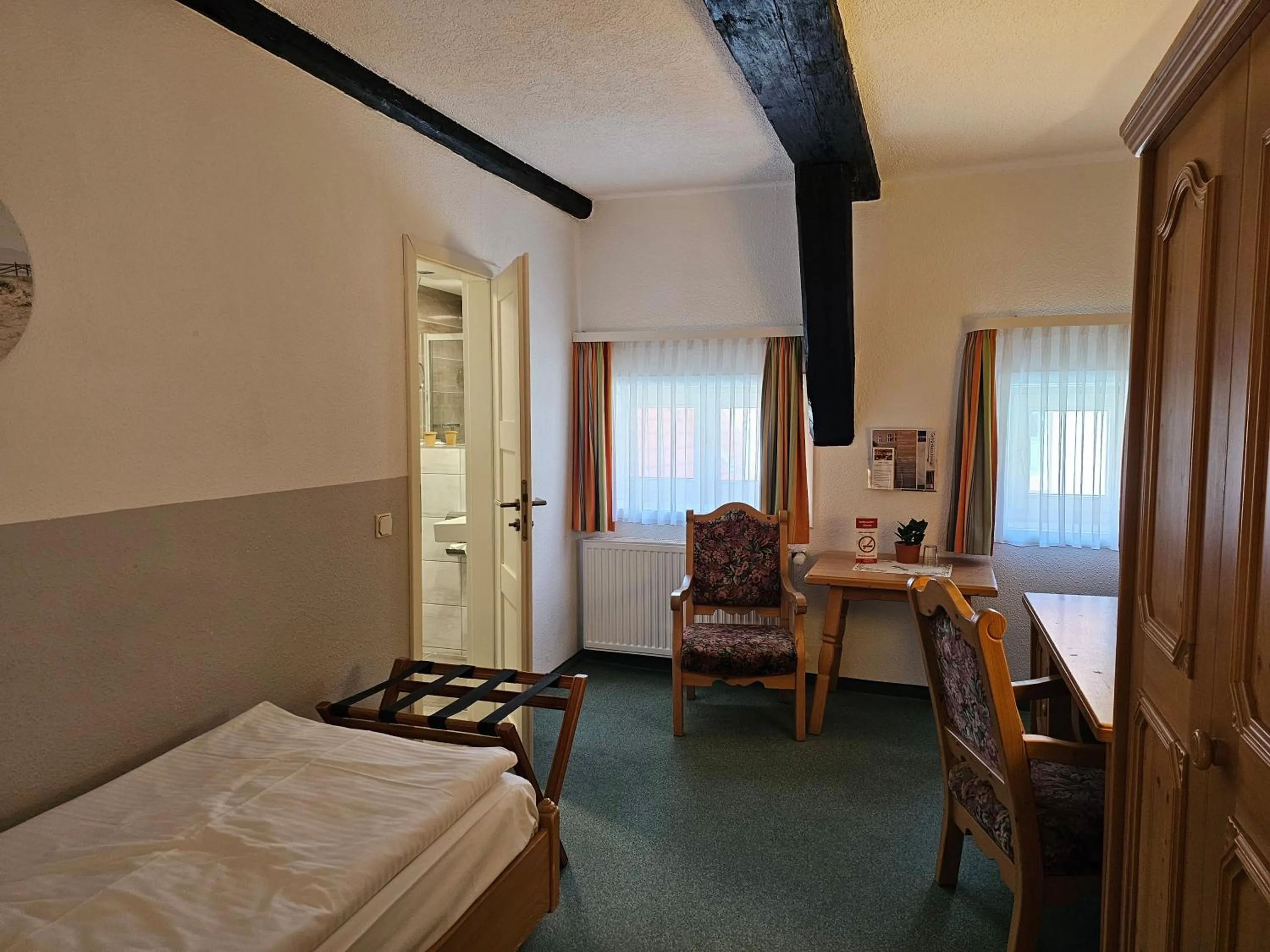 Bed in Hotel Am Markt & Brauhaus Stadtkrug