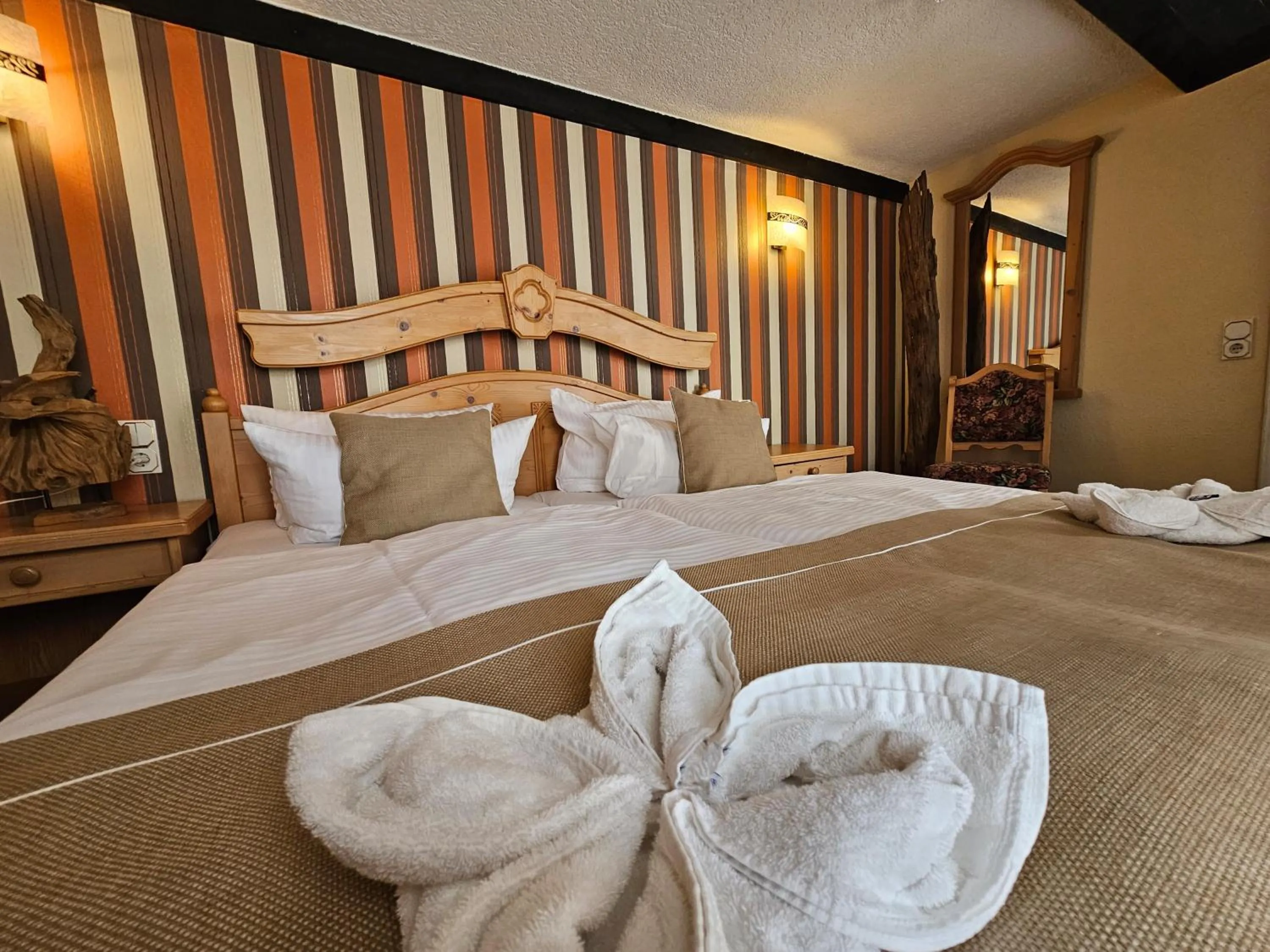 Bedroom, Bed in Hotel Am Markt & Brauhaus Stadtkrug