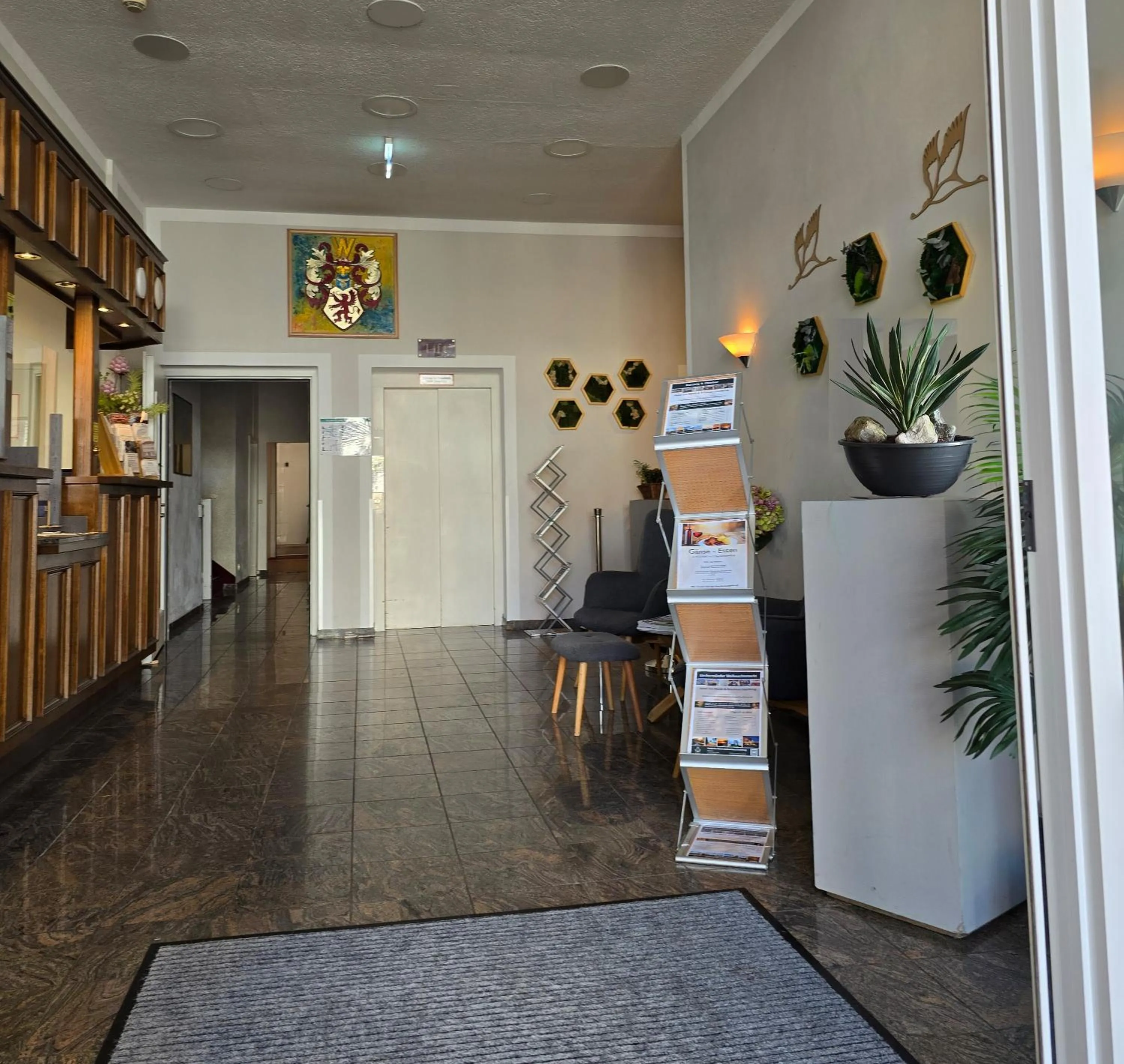 Lobby or reception in Hotel Am Markt & Brauhaus Stadtkrug