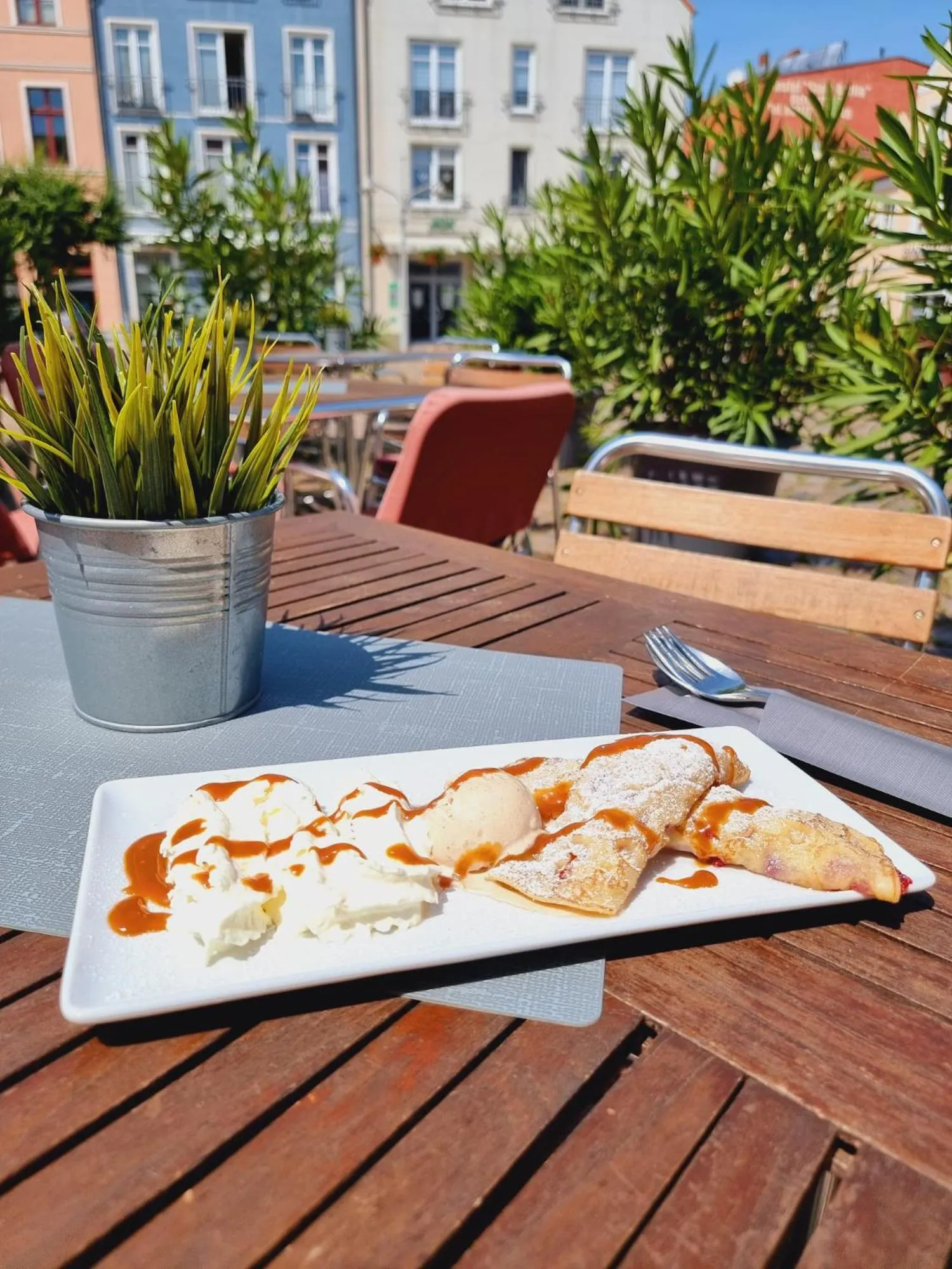 Restaurant/places to eat in Hotel Am Markt & Brauhaus Stadtkrug