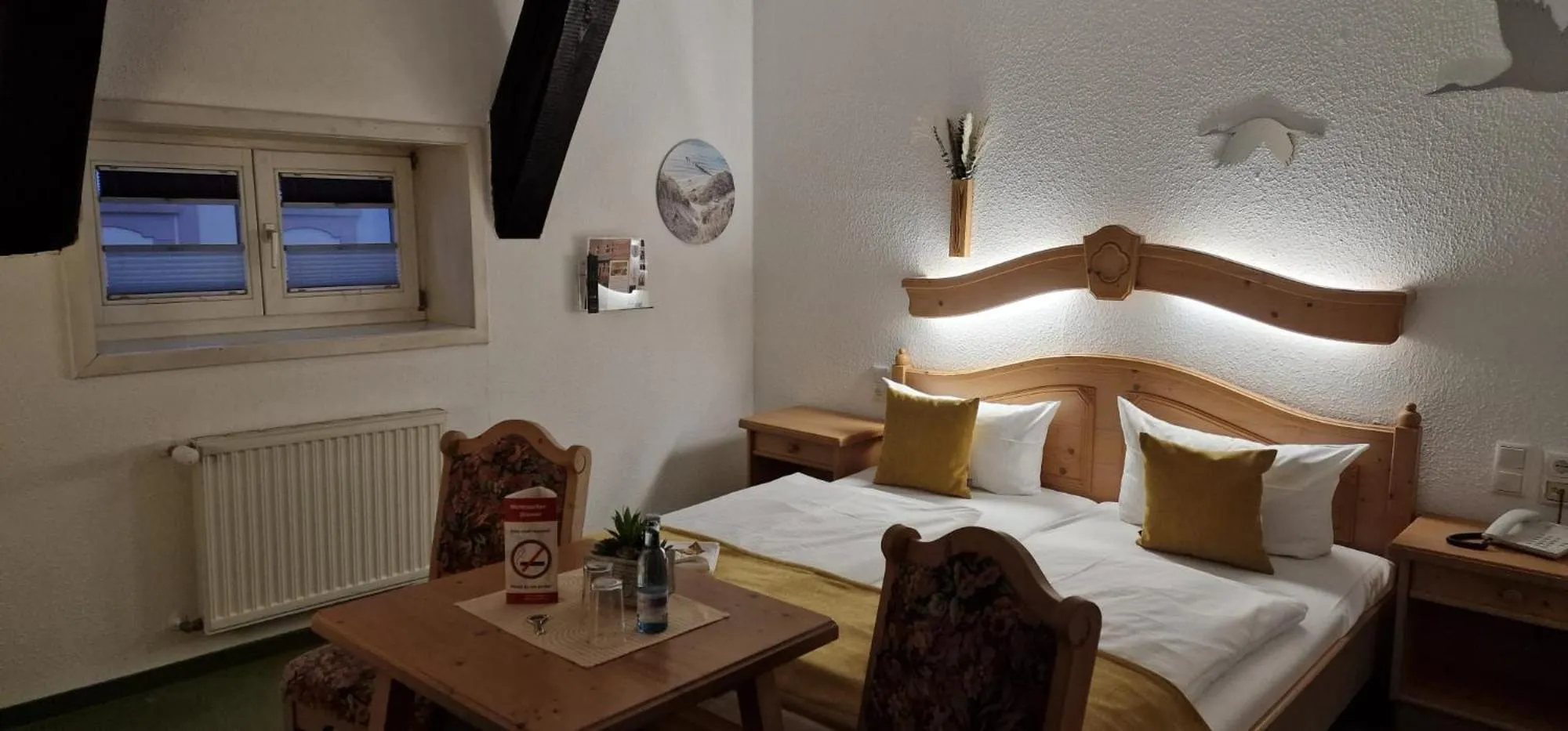 Bed in Hotel Am Markt & Brauhaus Stadtkrug