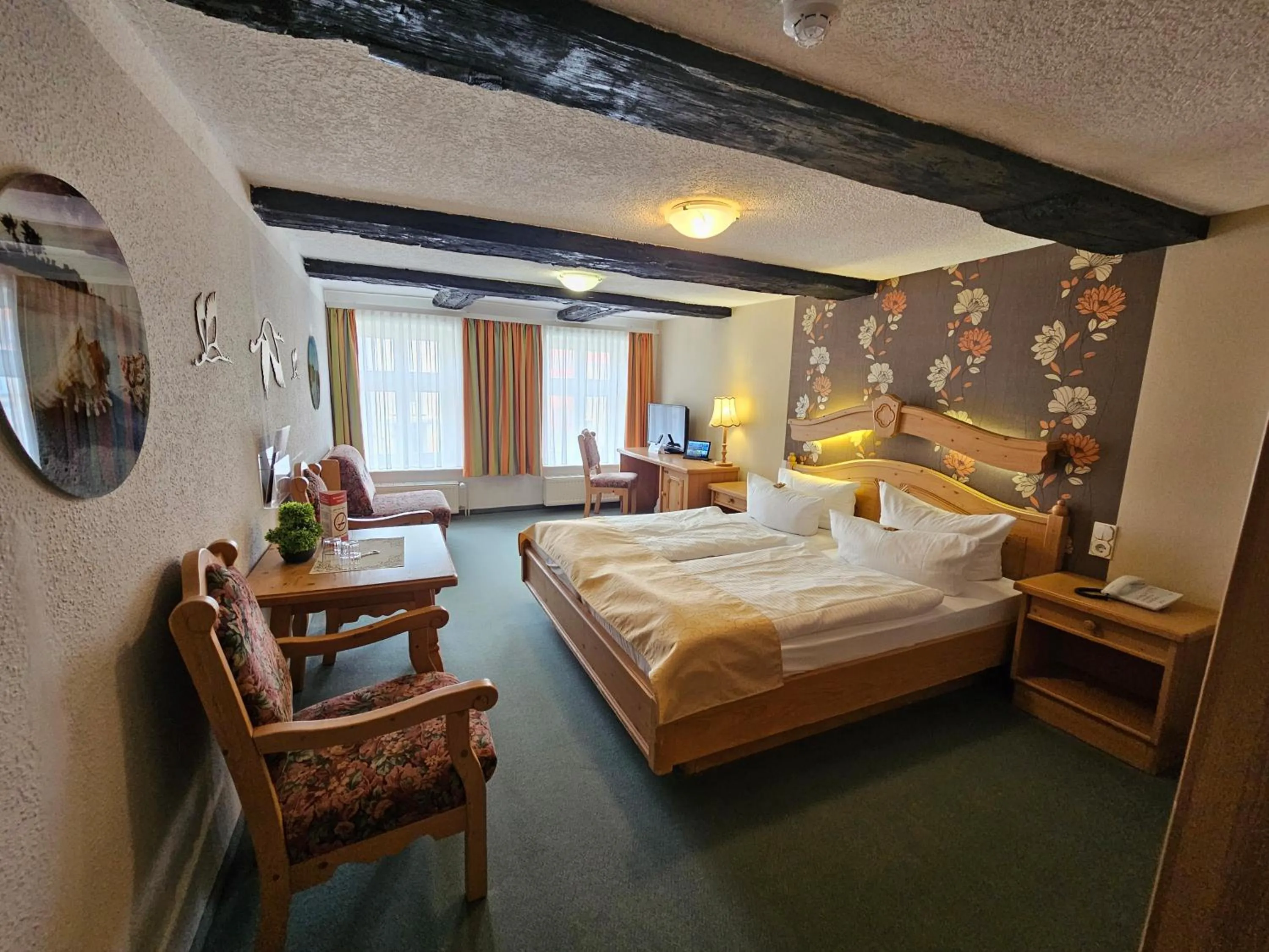 Bed in Hotel Am Markt & Brauhaus Stadtkrug