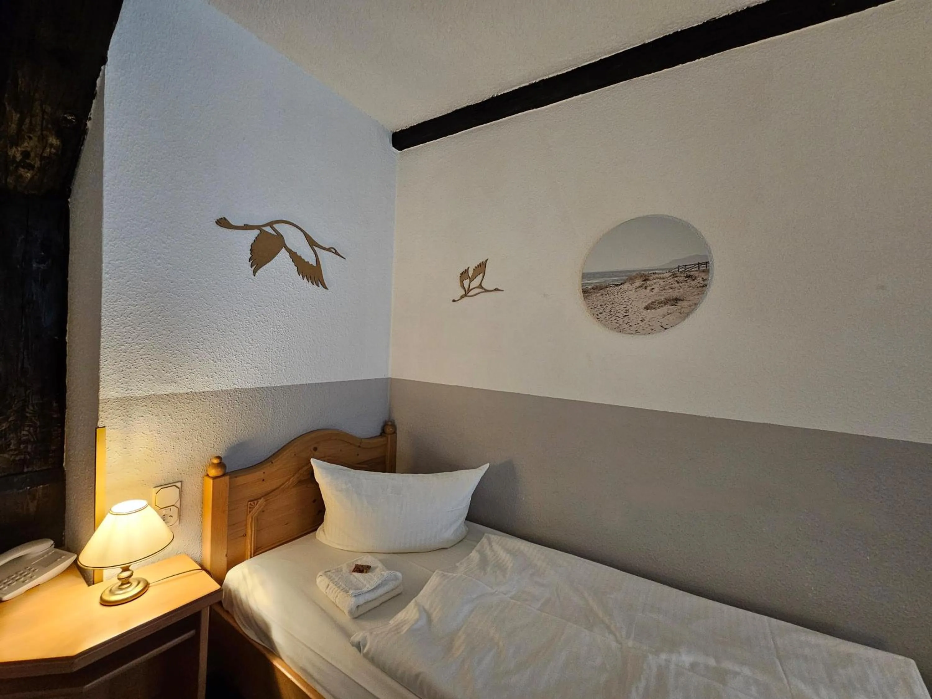 Bed in Hotel Am Markt & Brauhaus Stadtkrug