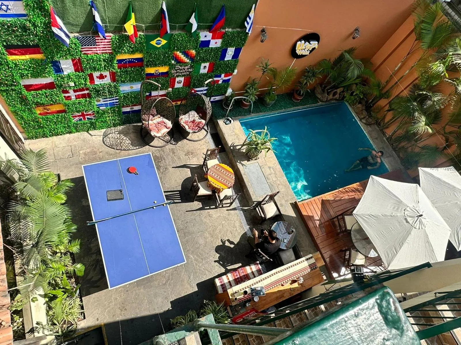 Swimming pool in Llaqta Wasi