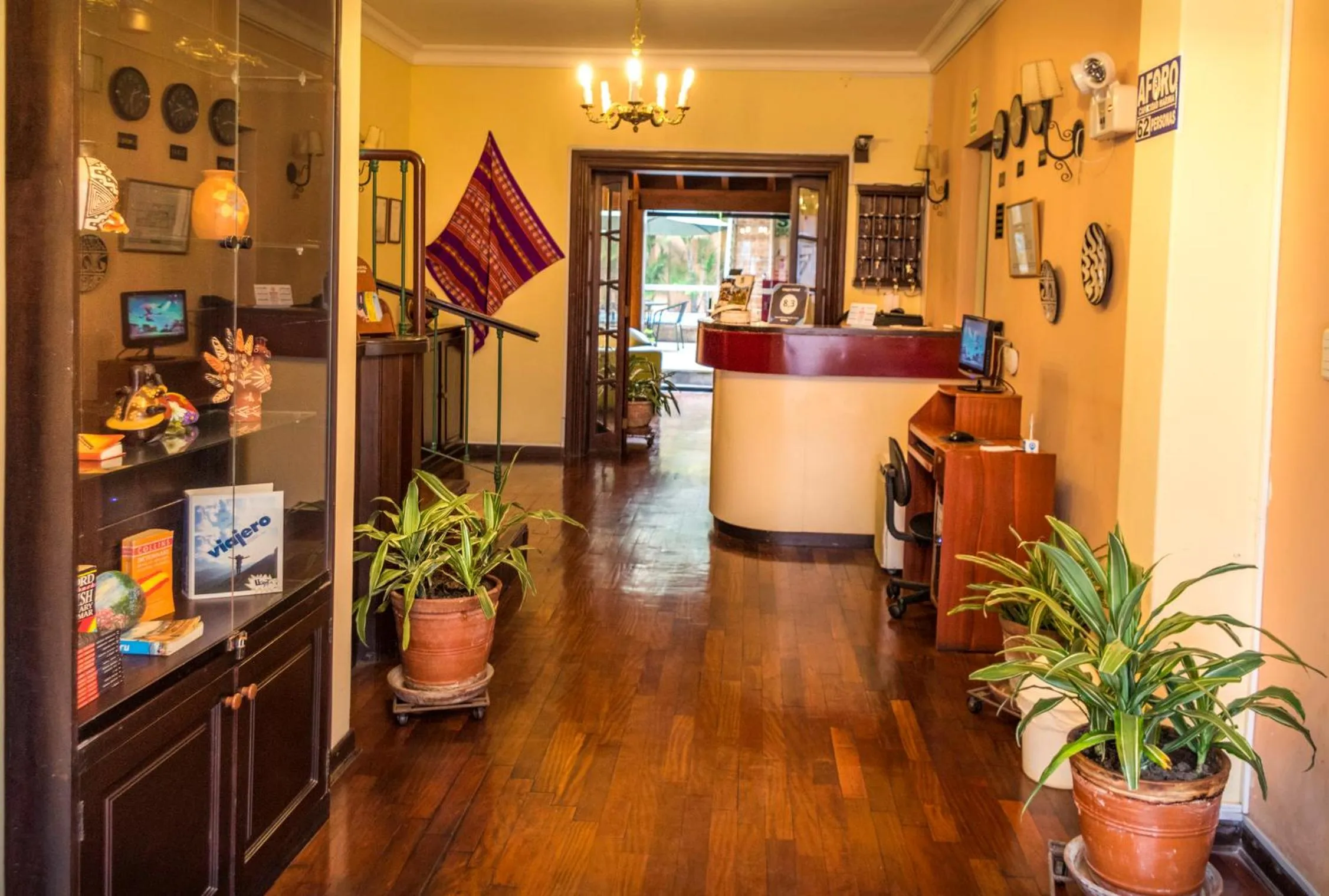 Lobby or reception in Llaqta Wasi