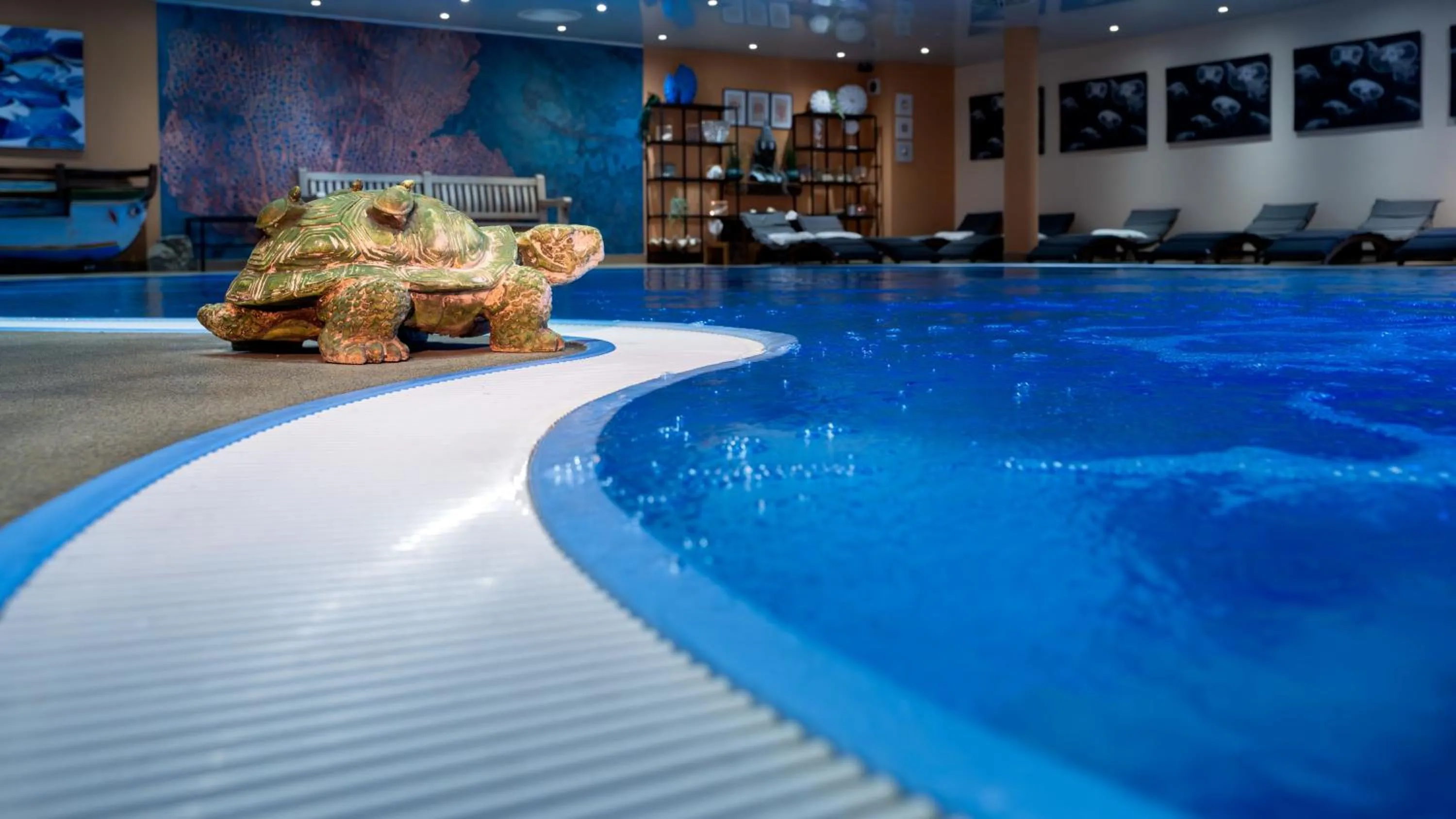 Swimming pool in Zeitgeist Rathen by STEIGER Hotels