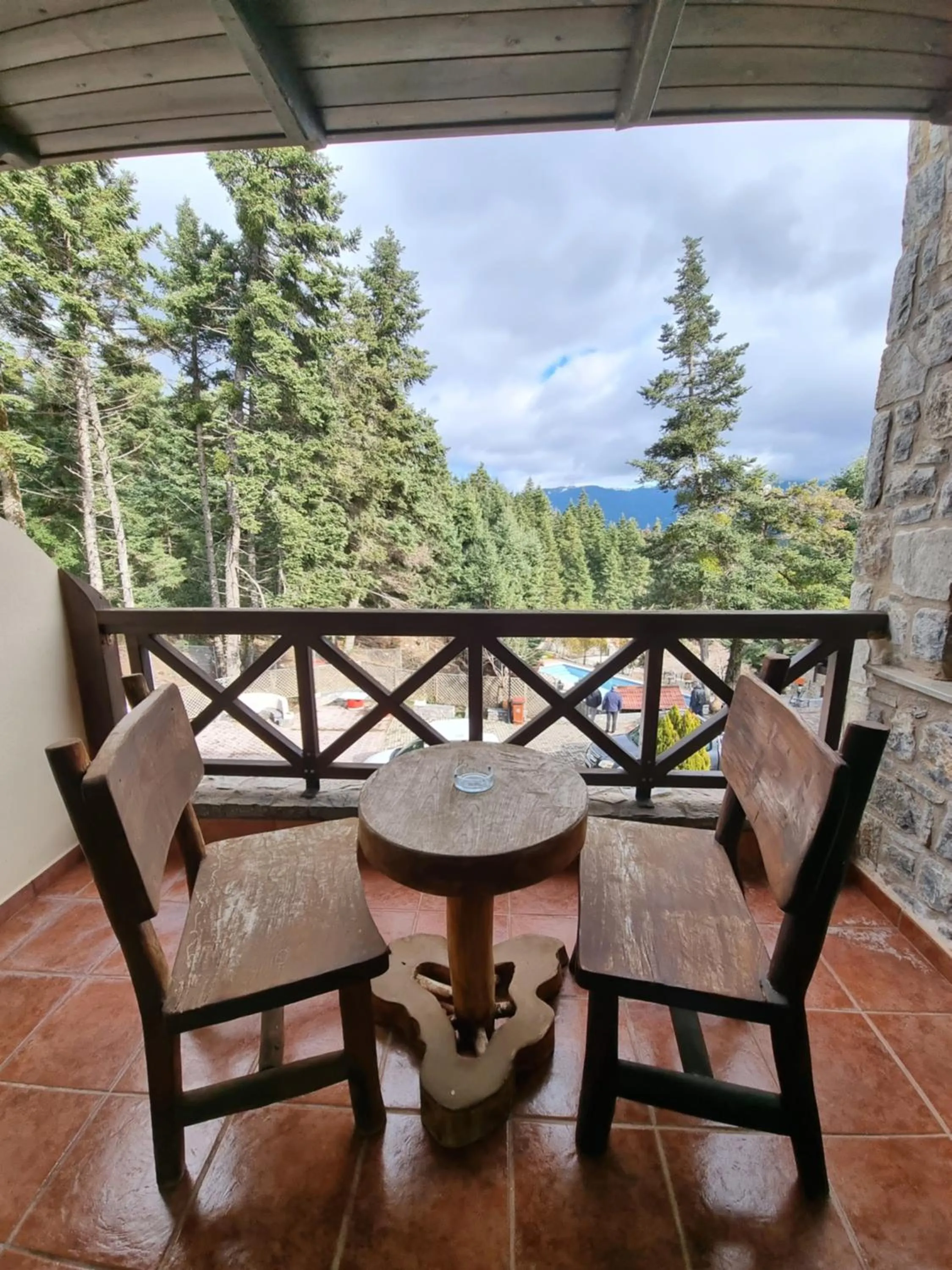Balcony/Terrace in CHALET ELATI