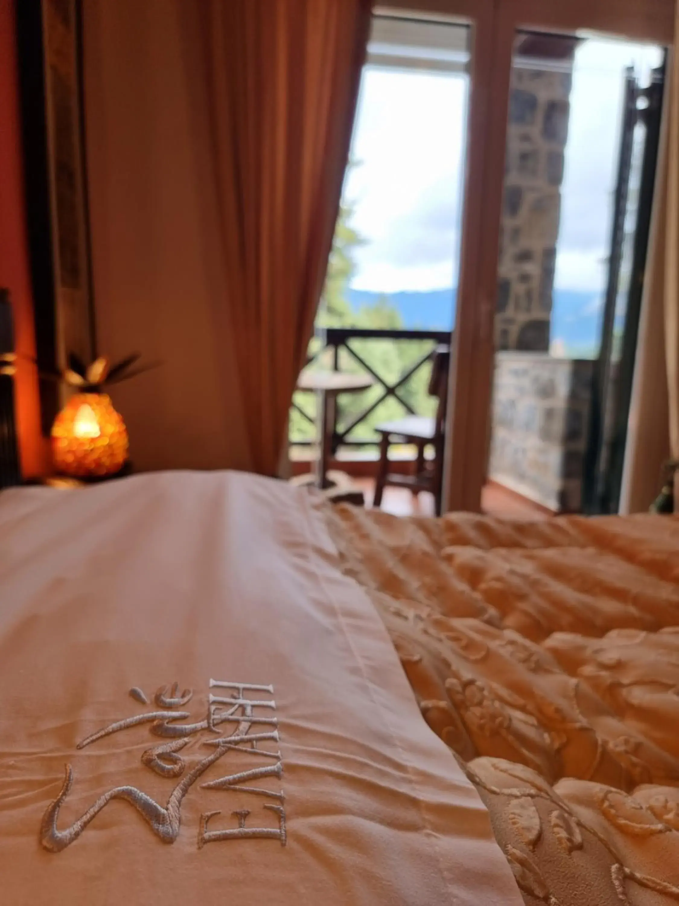 Deluxe Double Room with Balcony in CHALET ELATI Deluxe Double Room with Balcony in CHALET ELATI