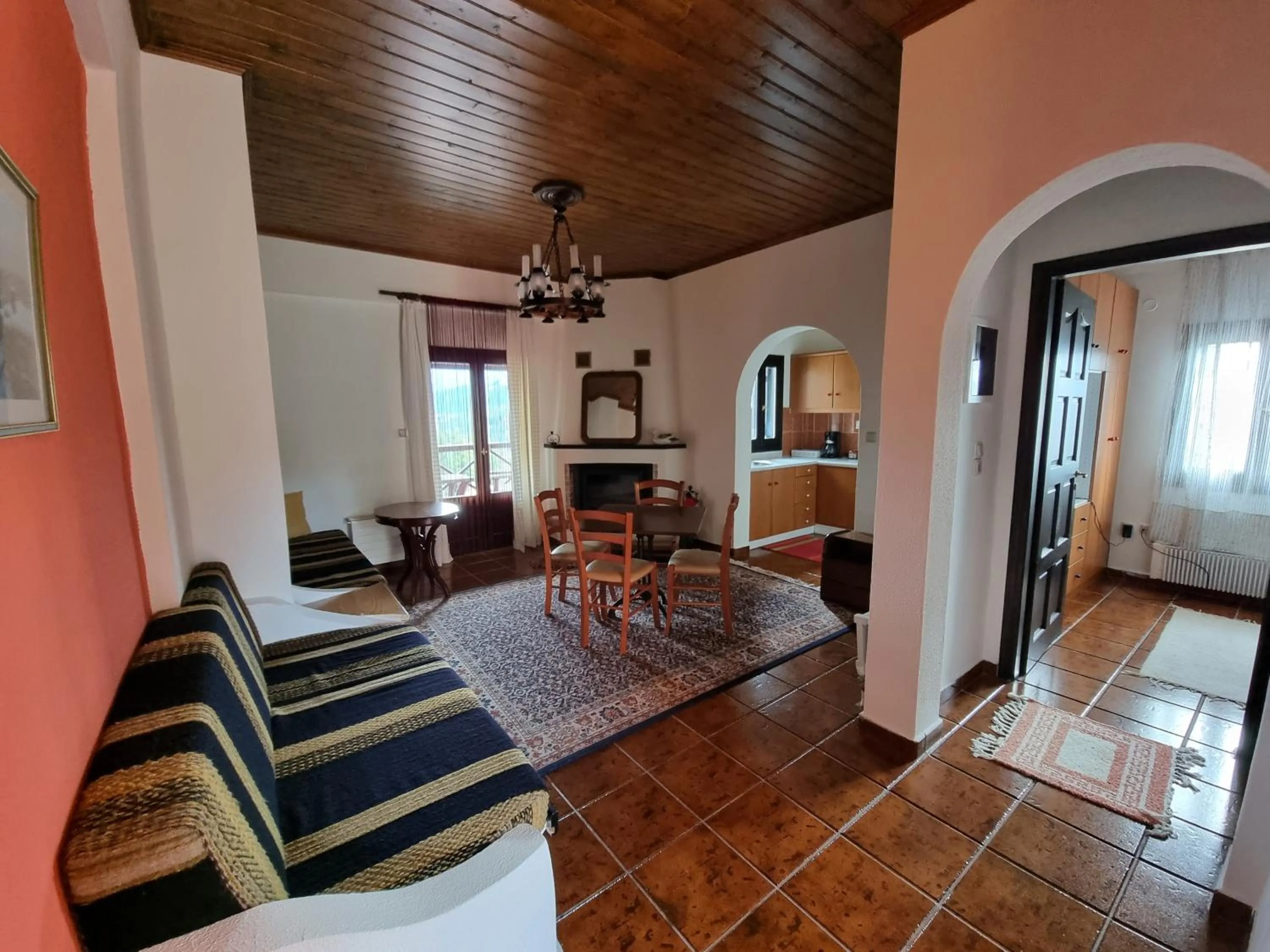 Living room in CHALET ELATI