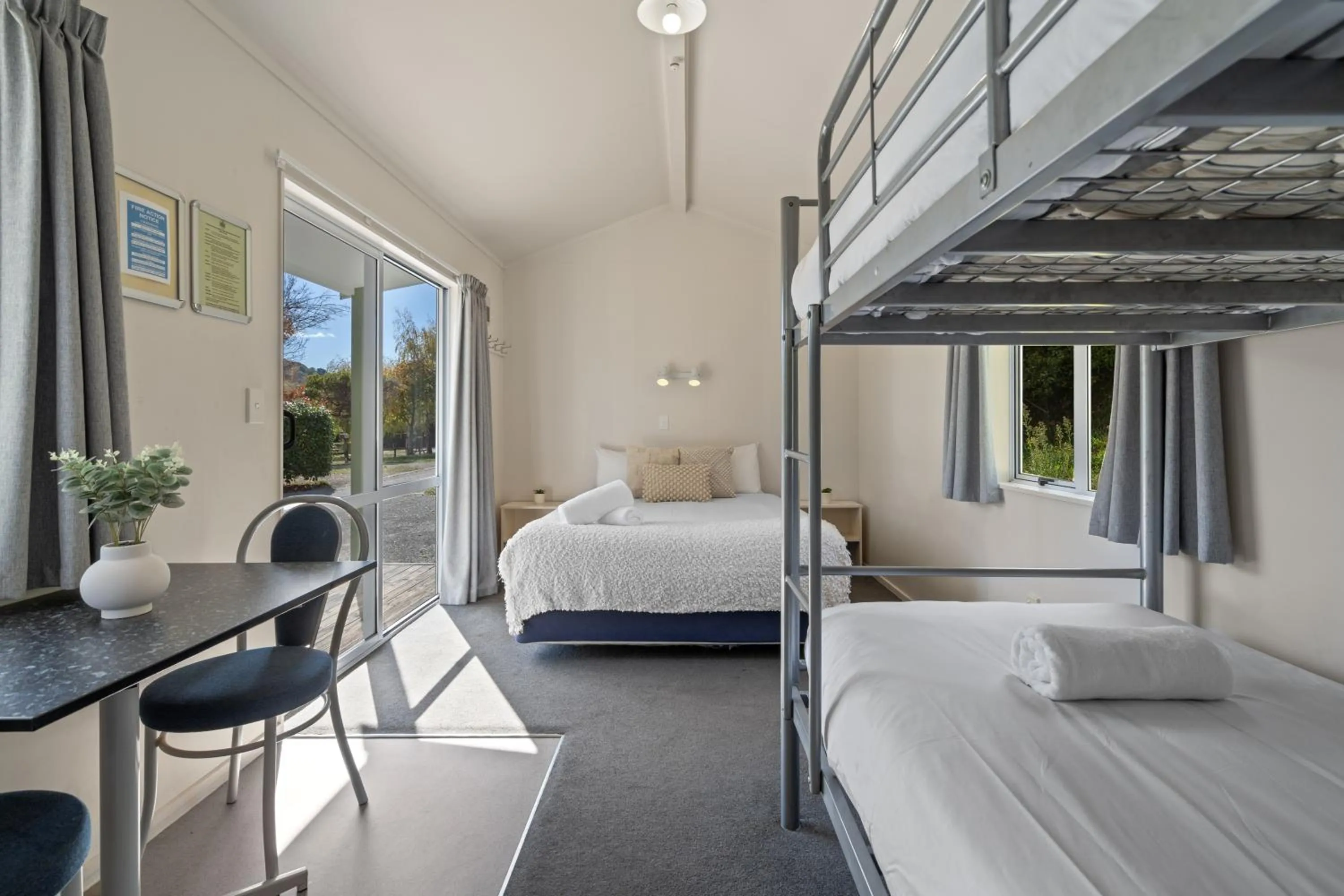 Bed in Tasman Holiday Parks Picton