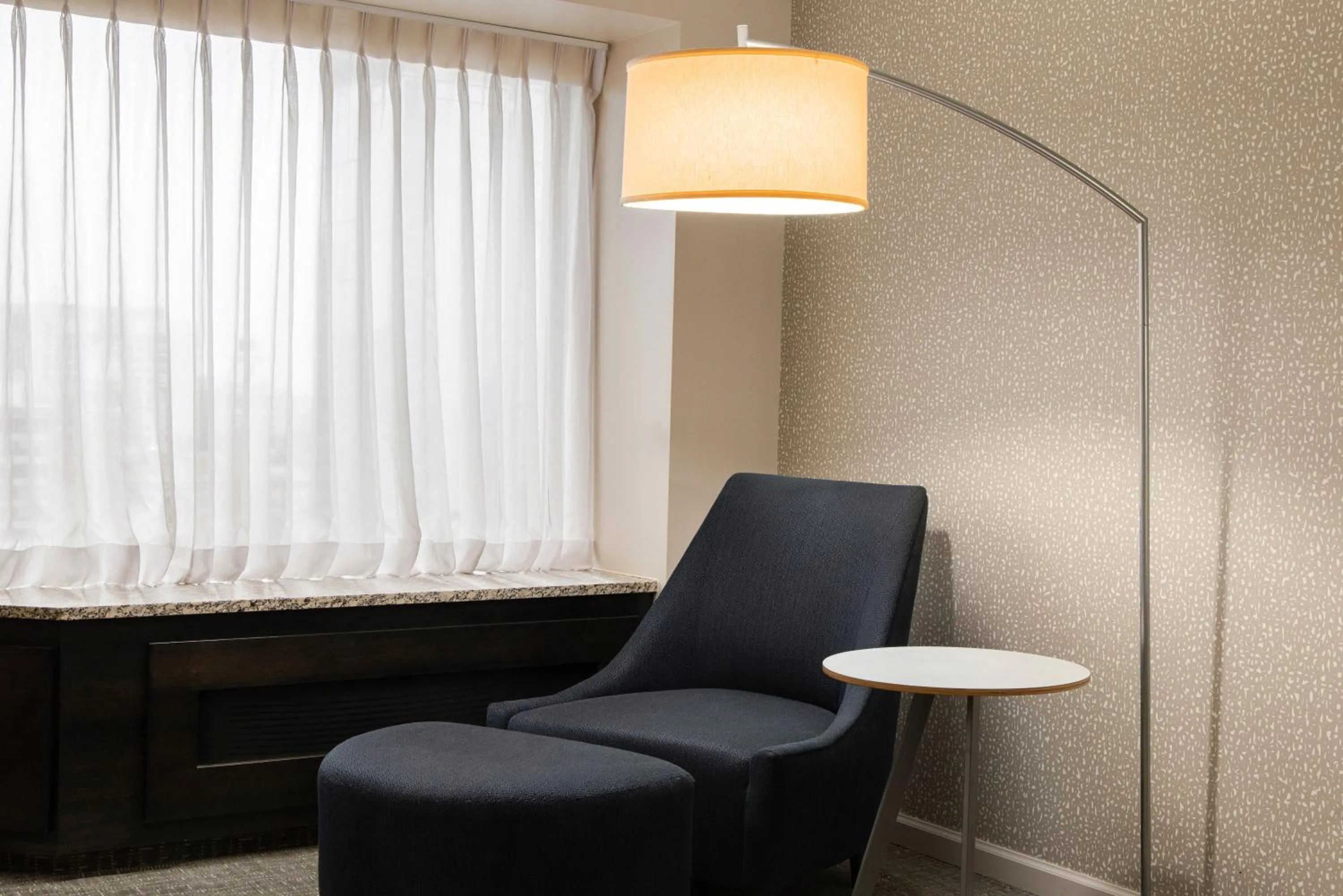 Seating area in Renaissance Seattle Hotel