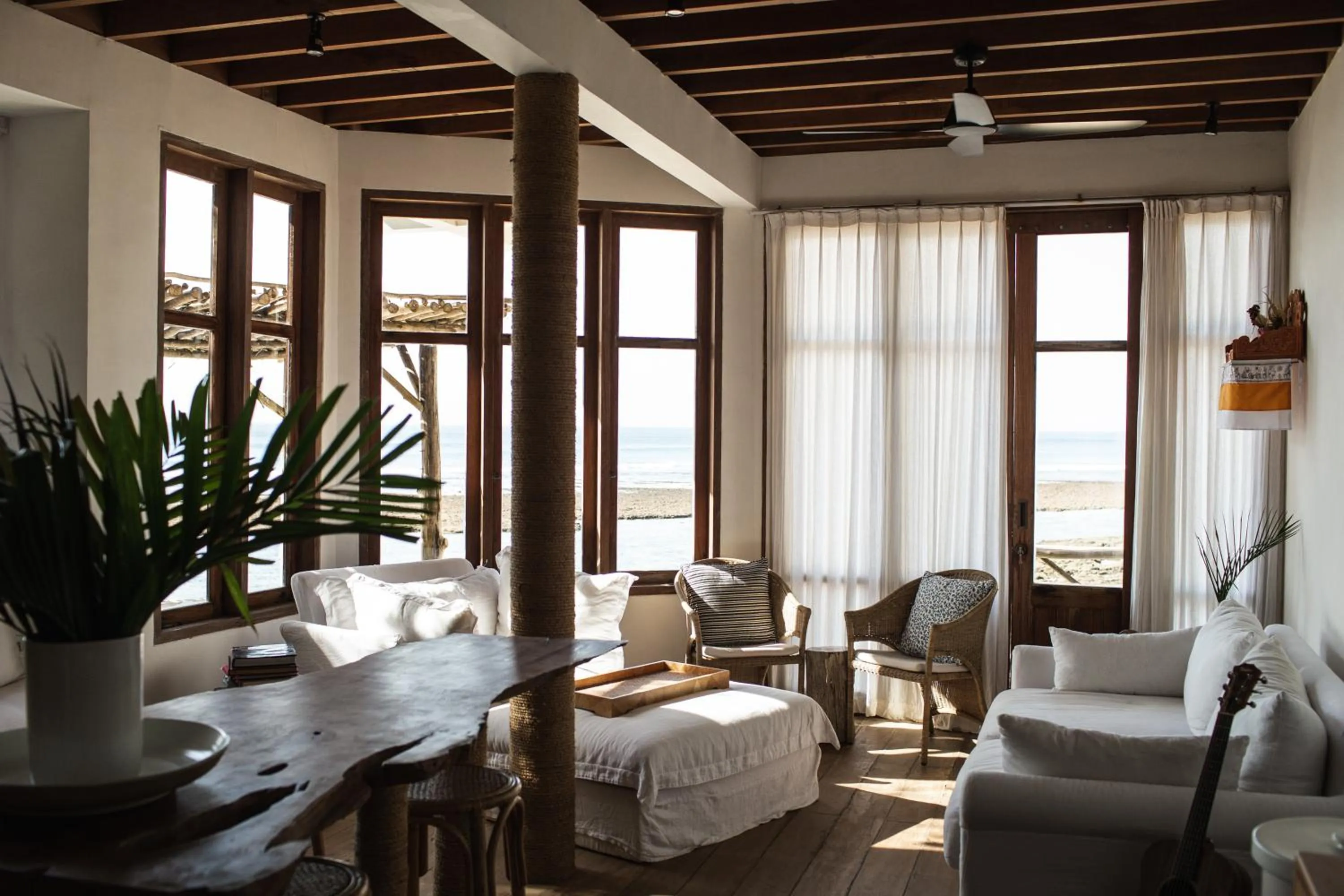 Seating area in Uluwatu Surf Shack