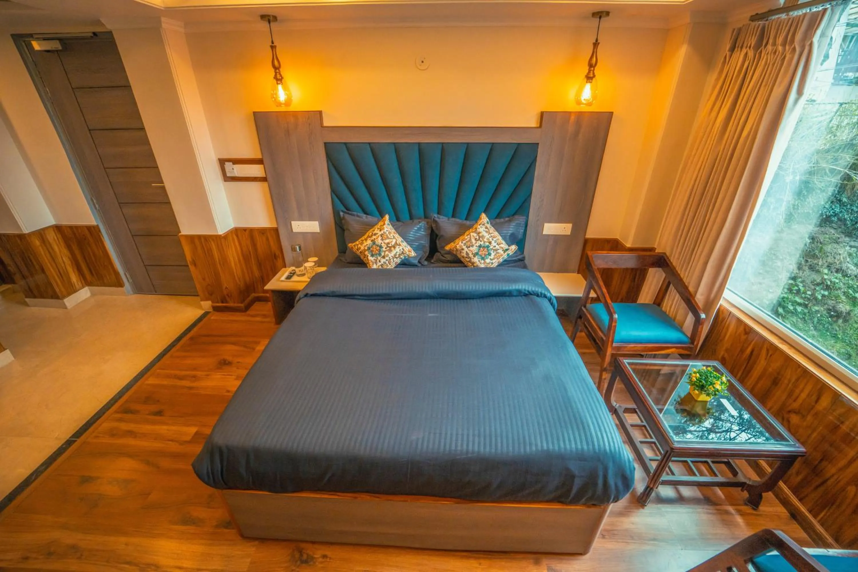 Bed in Singhs BnB by Lazy Getaways