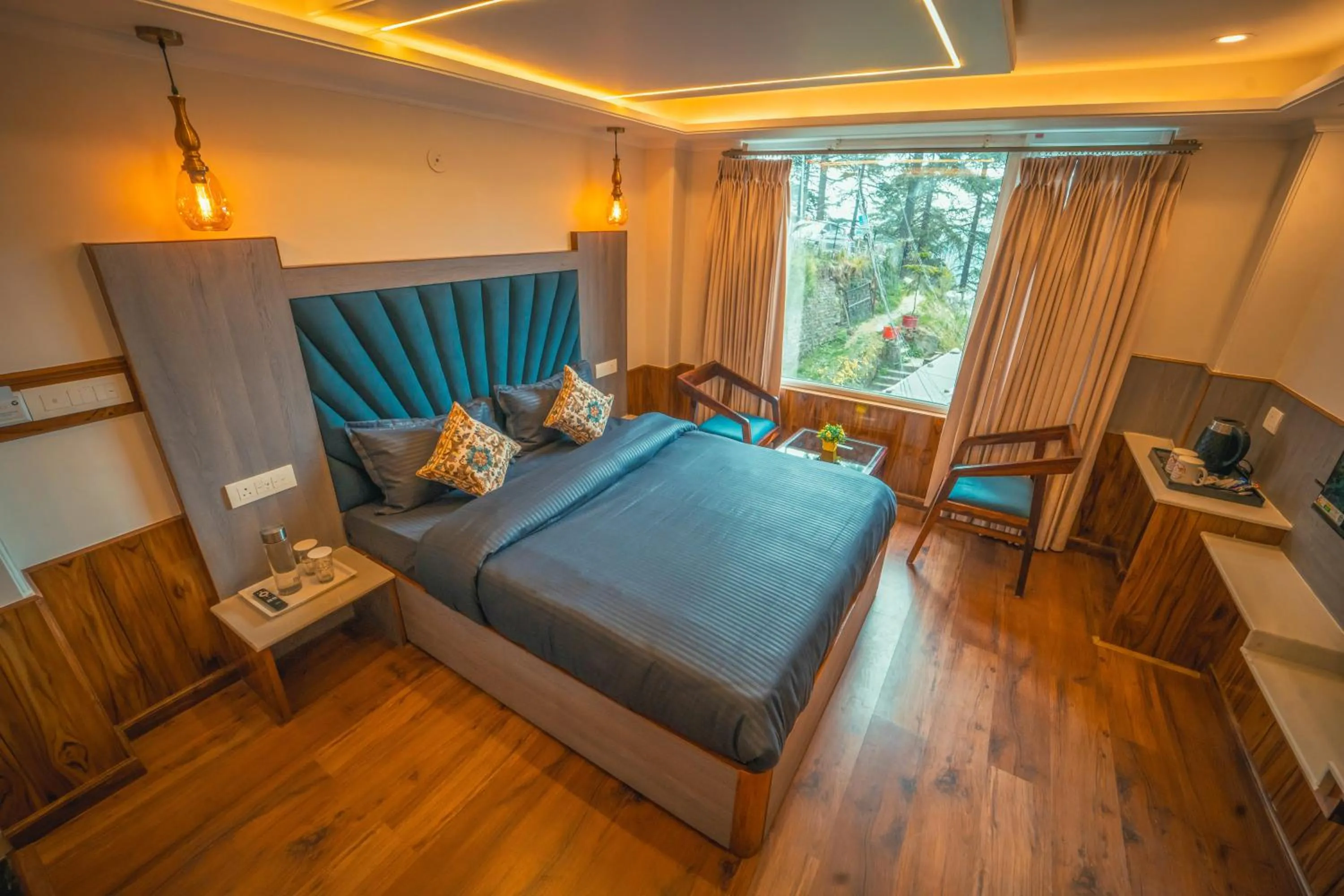 Bedroom, Bed in Singhs BnB by Lazy Getaways