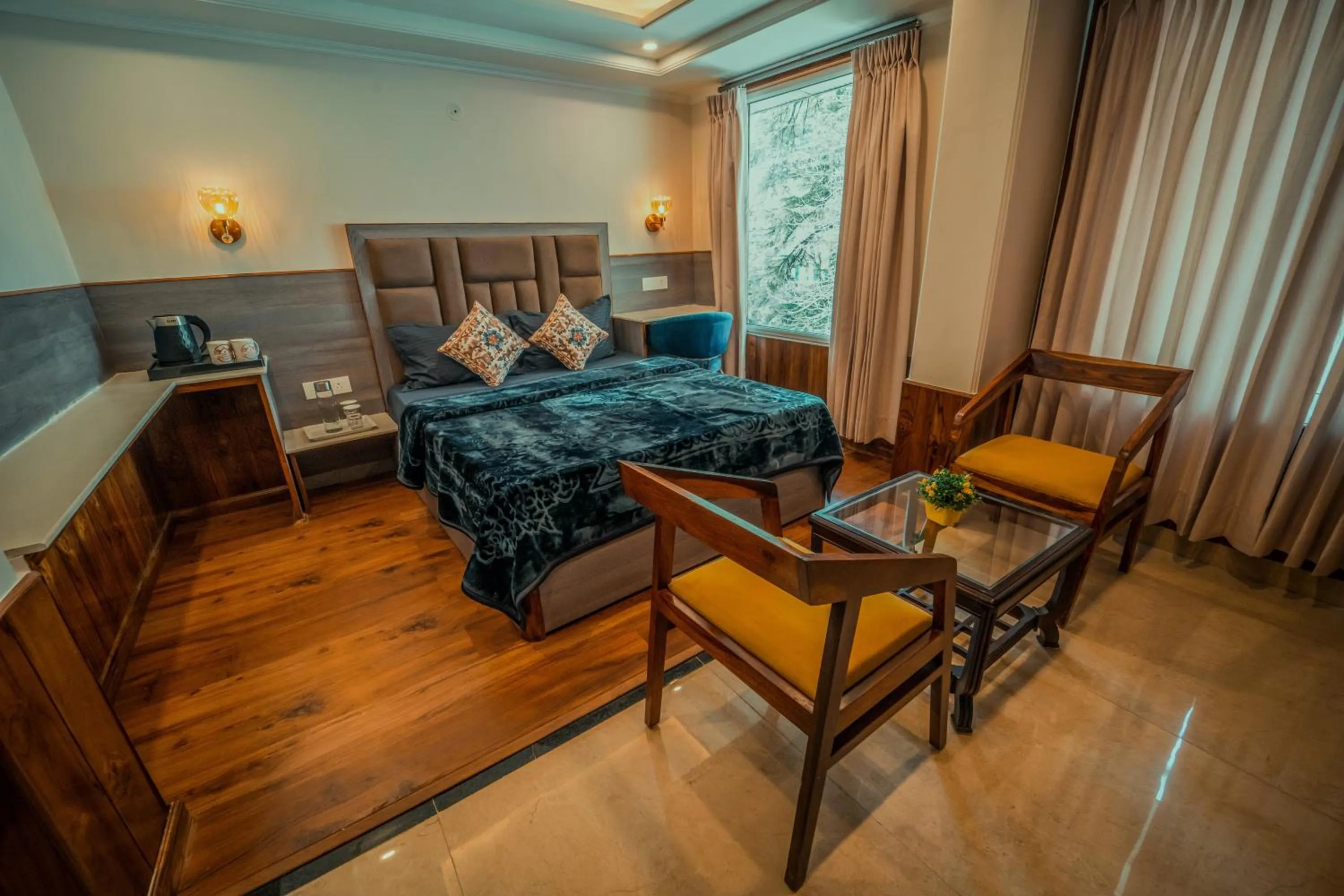 Bedroom, Bed in Singhs BnB by Lazy Getaways