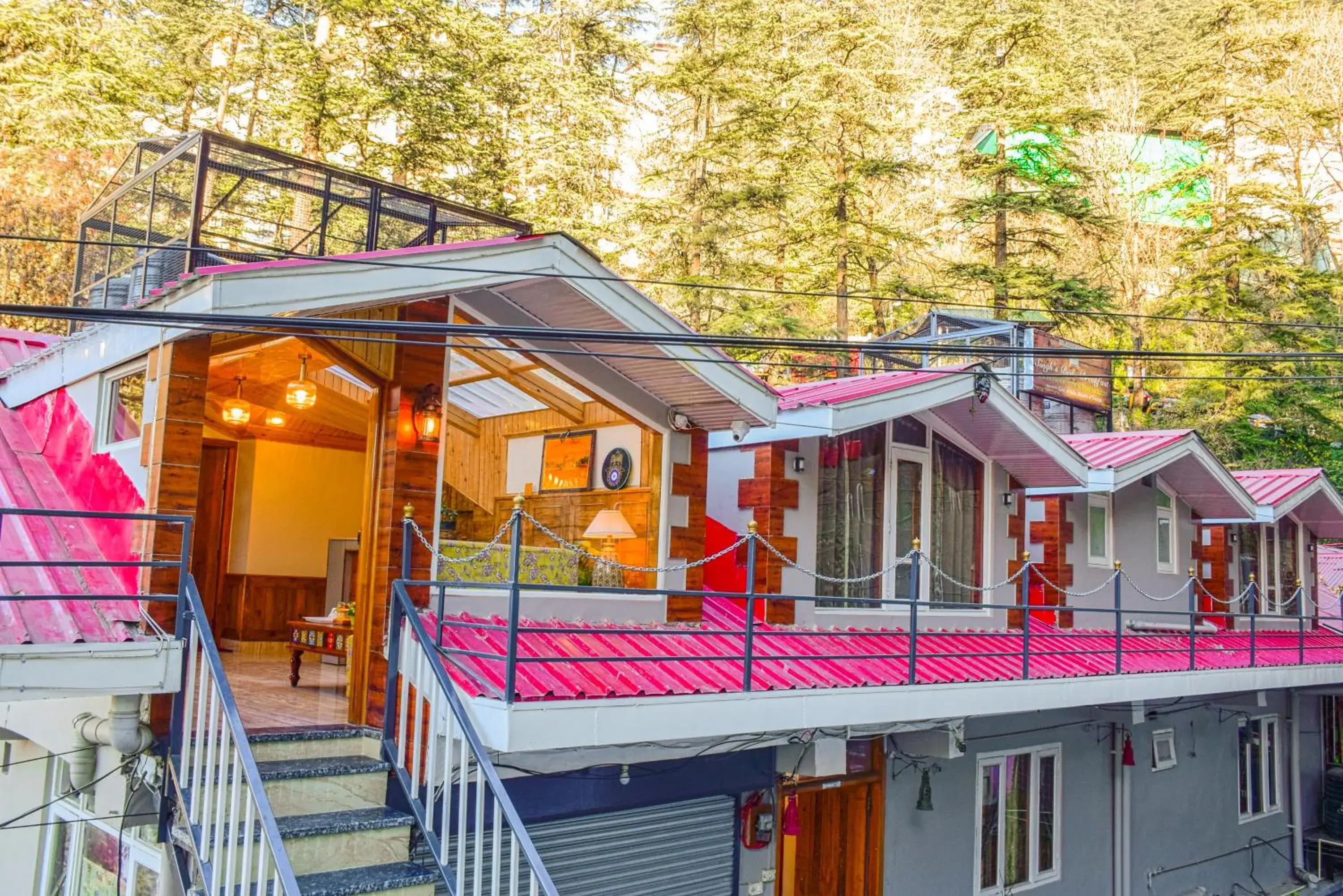 Facade/entrance in Singhs BnB by Lazy Getaways Facade/entrance in Singhs BnB by Lazy Getaways