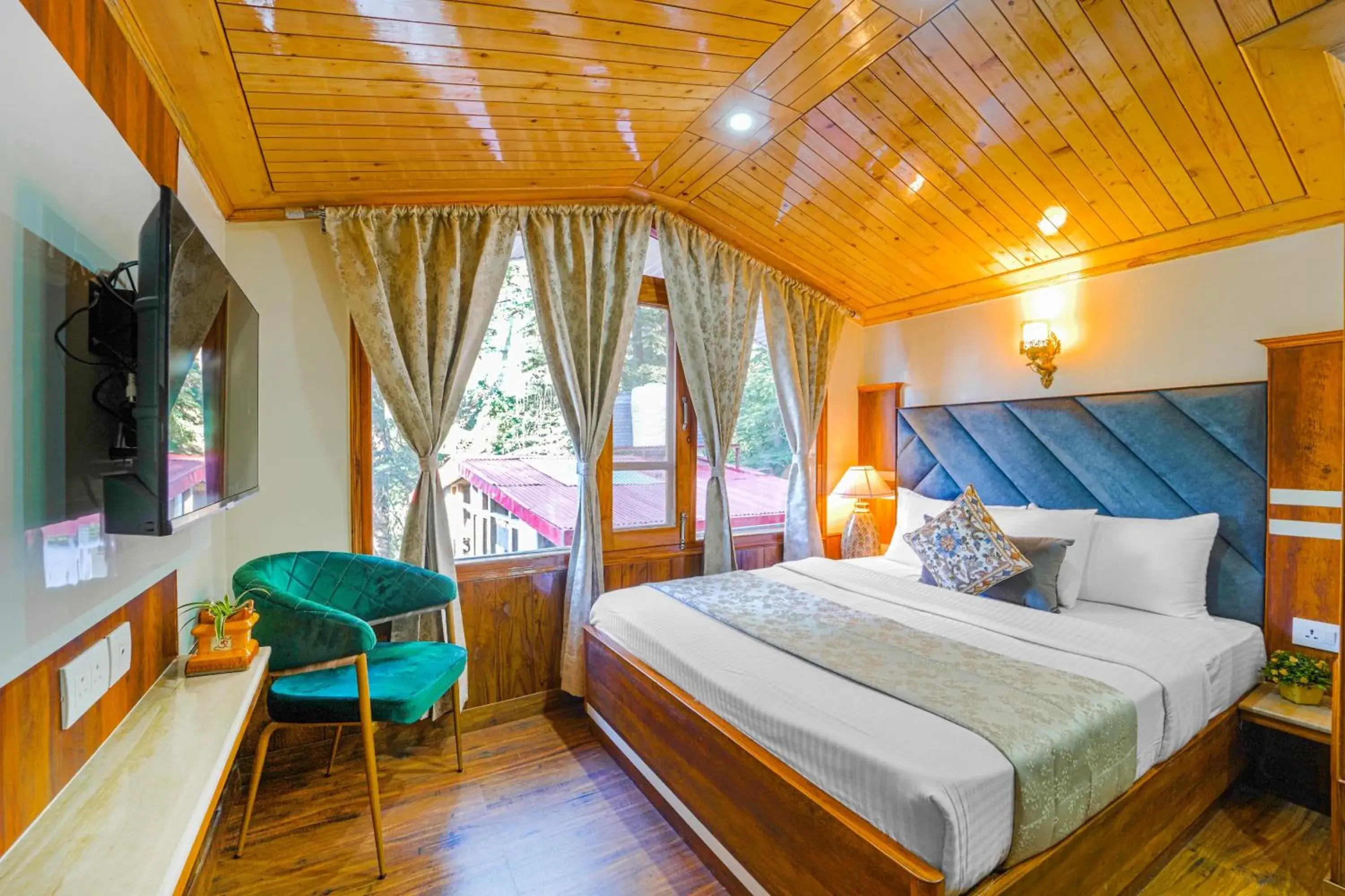 Bedroom, Bed in Singhs BnB by Lazy Getaways Bedroom, Bed in Singhs BnB by Lazy Getaways