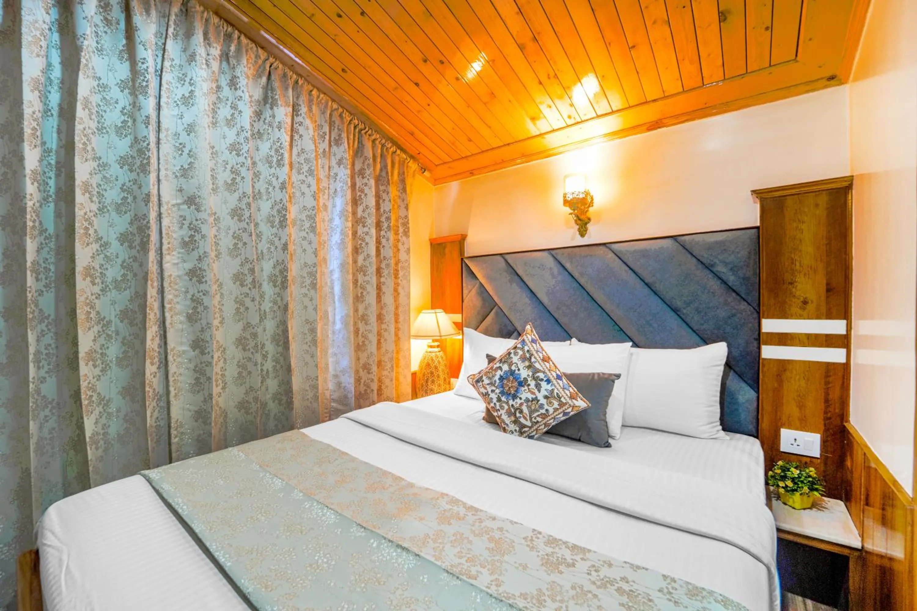 Bed in Singhs BnB by Lazy Getaways