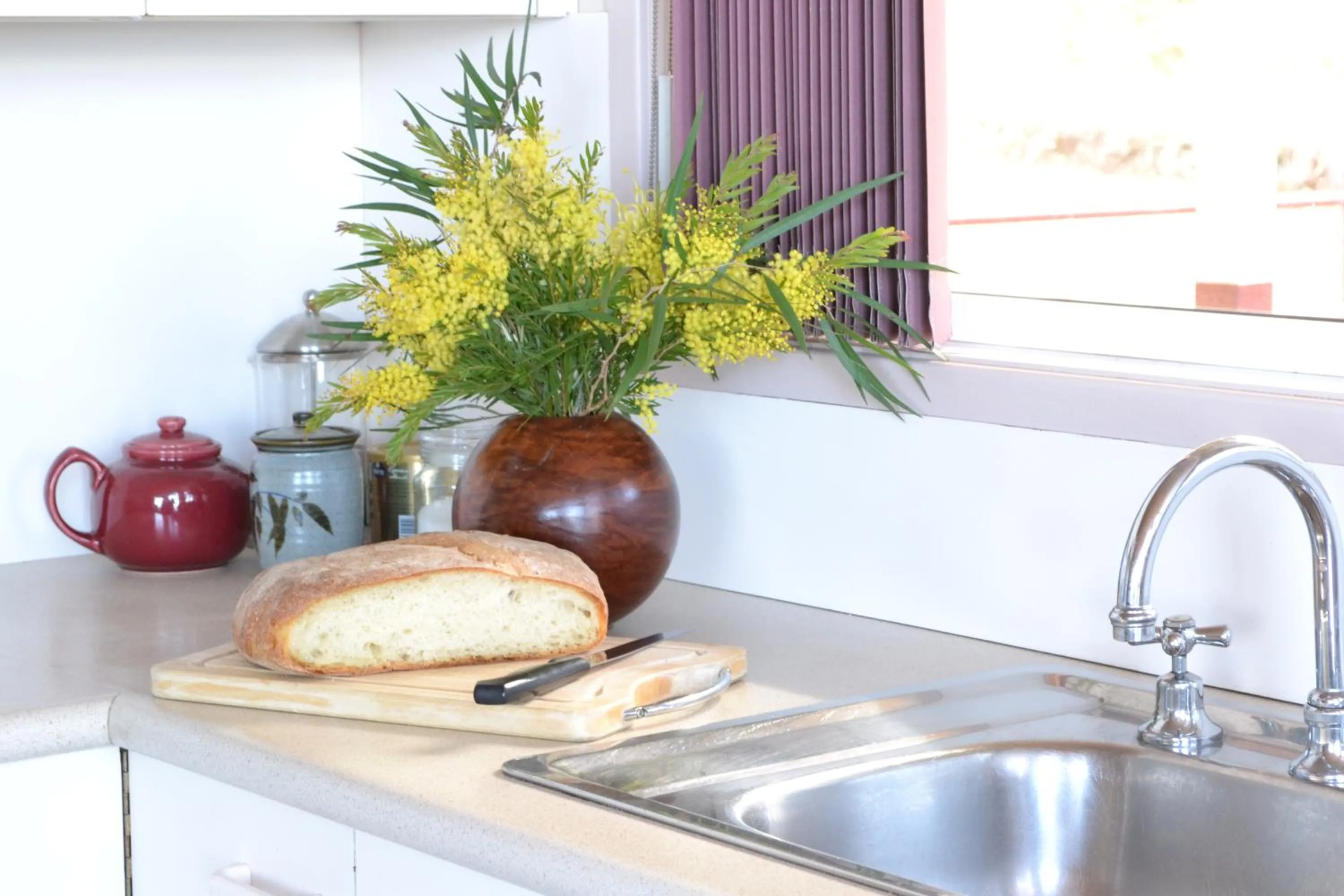 Kitchen or kitchenette in Bundle Hill Cottages