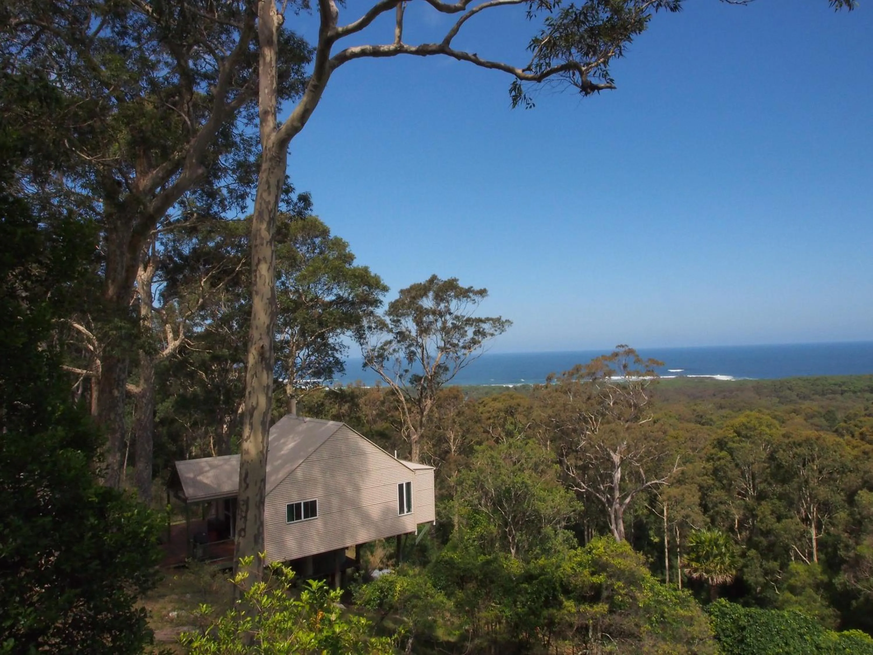 Sea view in Bundle Hill Cottages