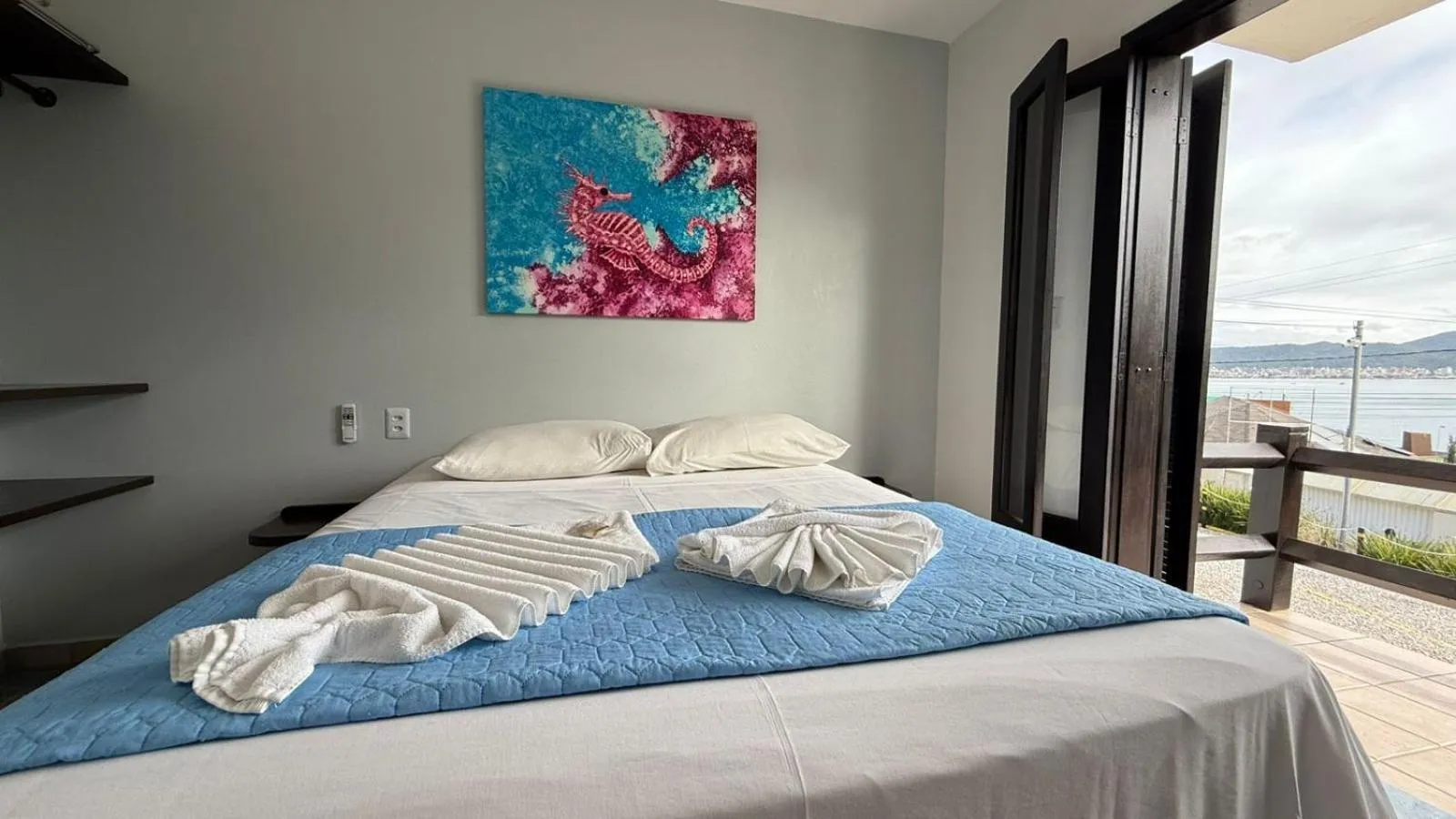 Bed in Pousada Caminho do Mar