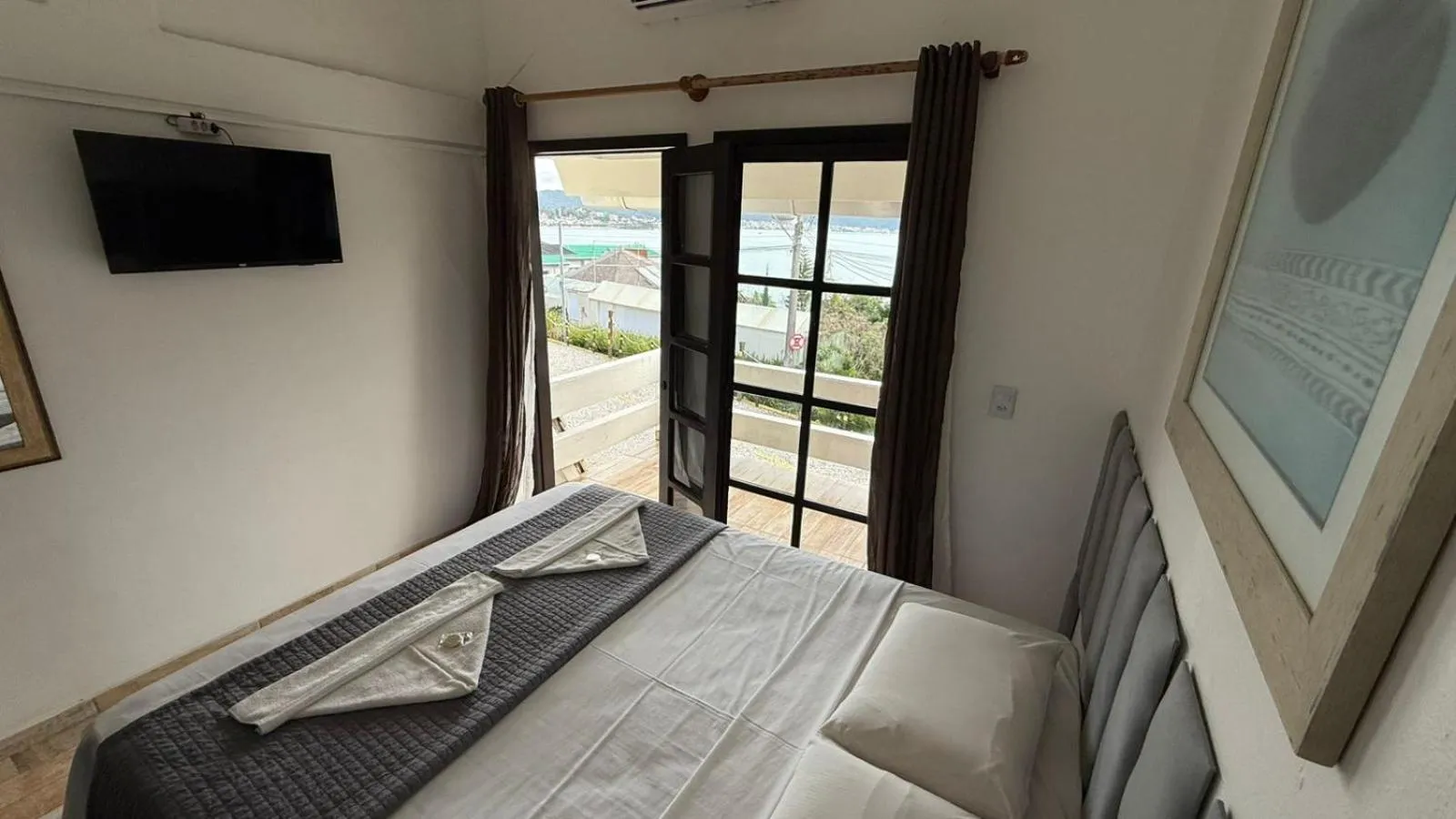 Bed in Pousada Caminho do Mar