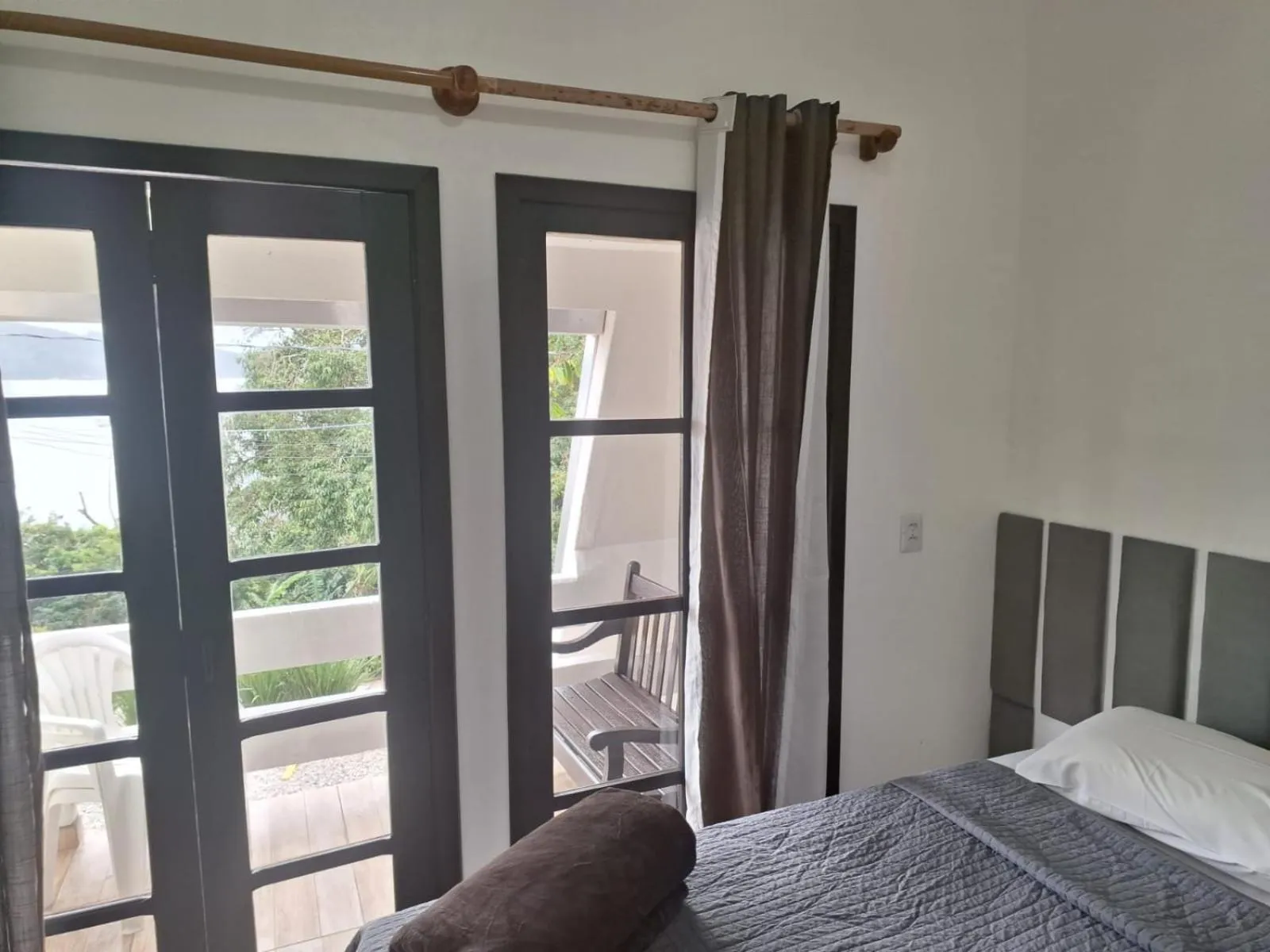 Bed in Pousada Caminho do Mar