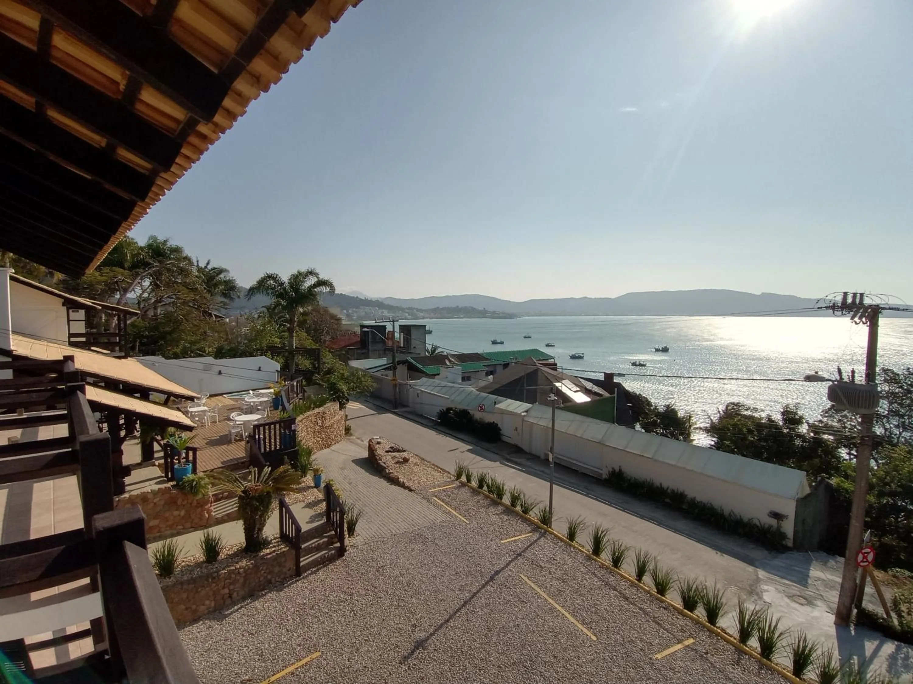 Sea view in Pousada Caminho do Mar