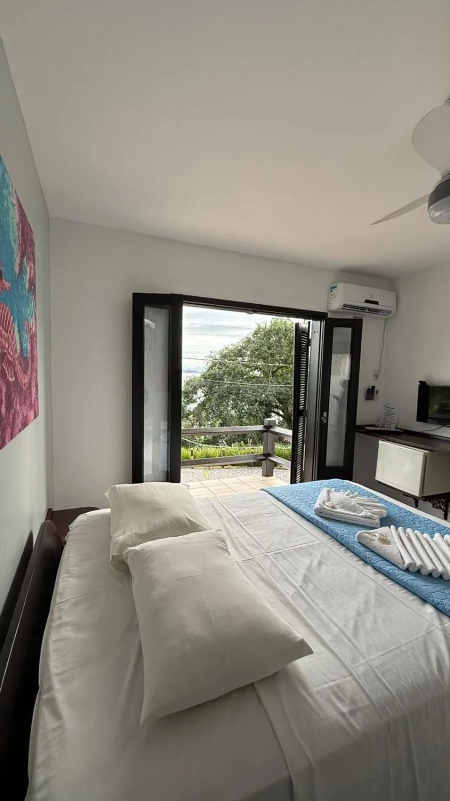 Bed in Pousada Caminho do Mar