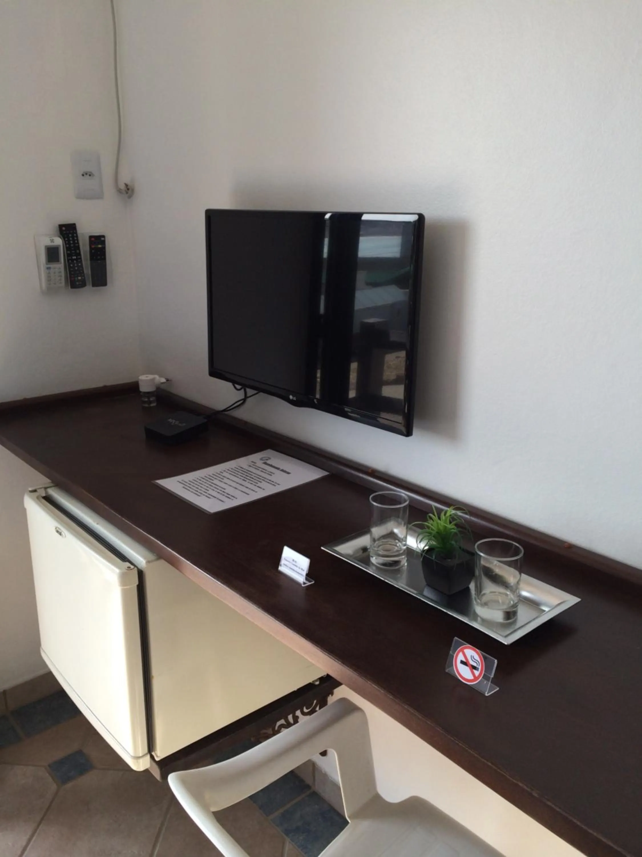 TV and multimedia in Pousada Caminho do Mar