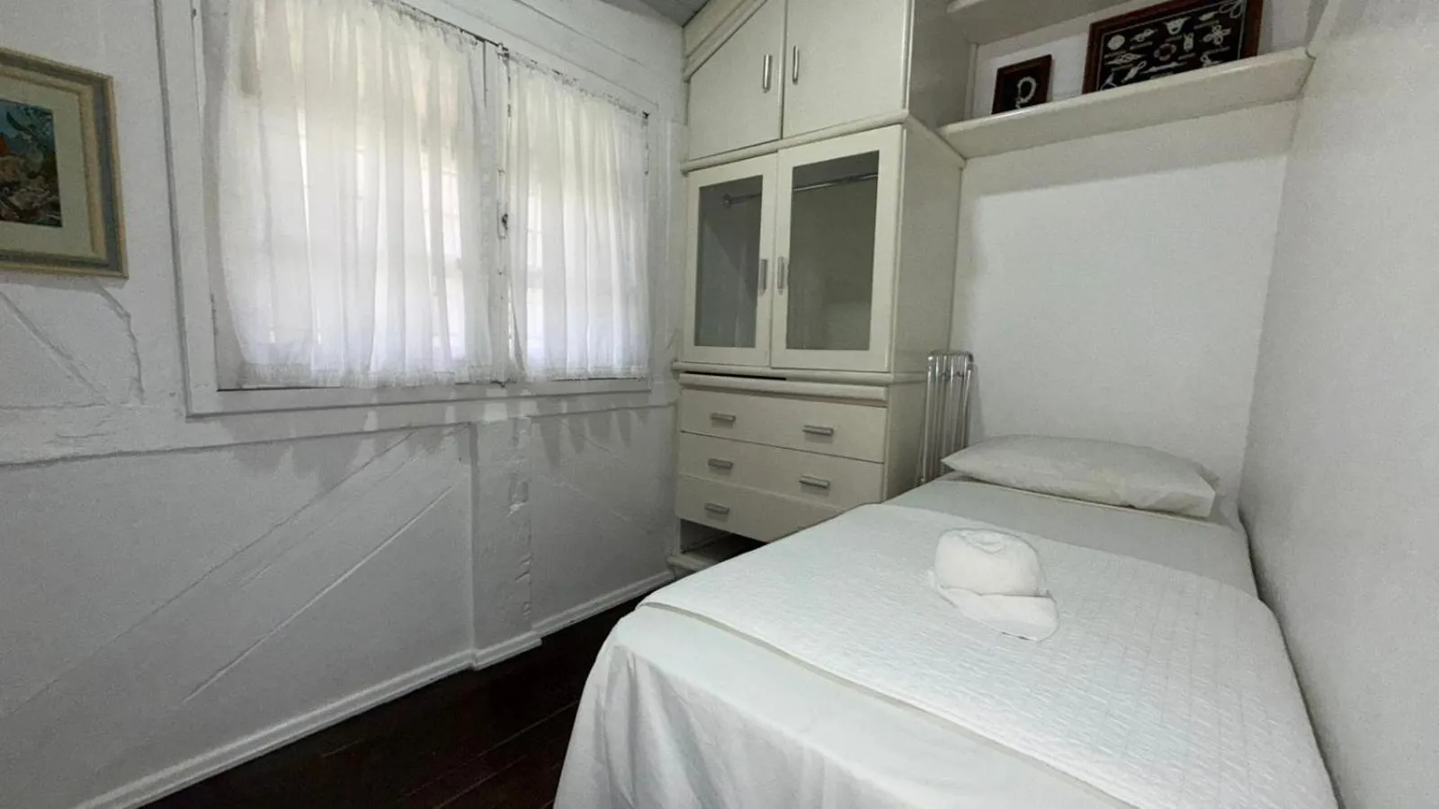 Bed in Pousada Caminho do Mar