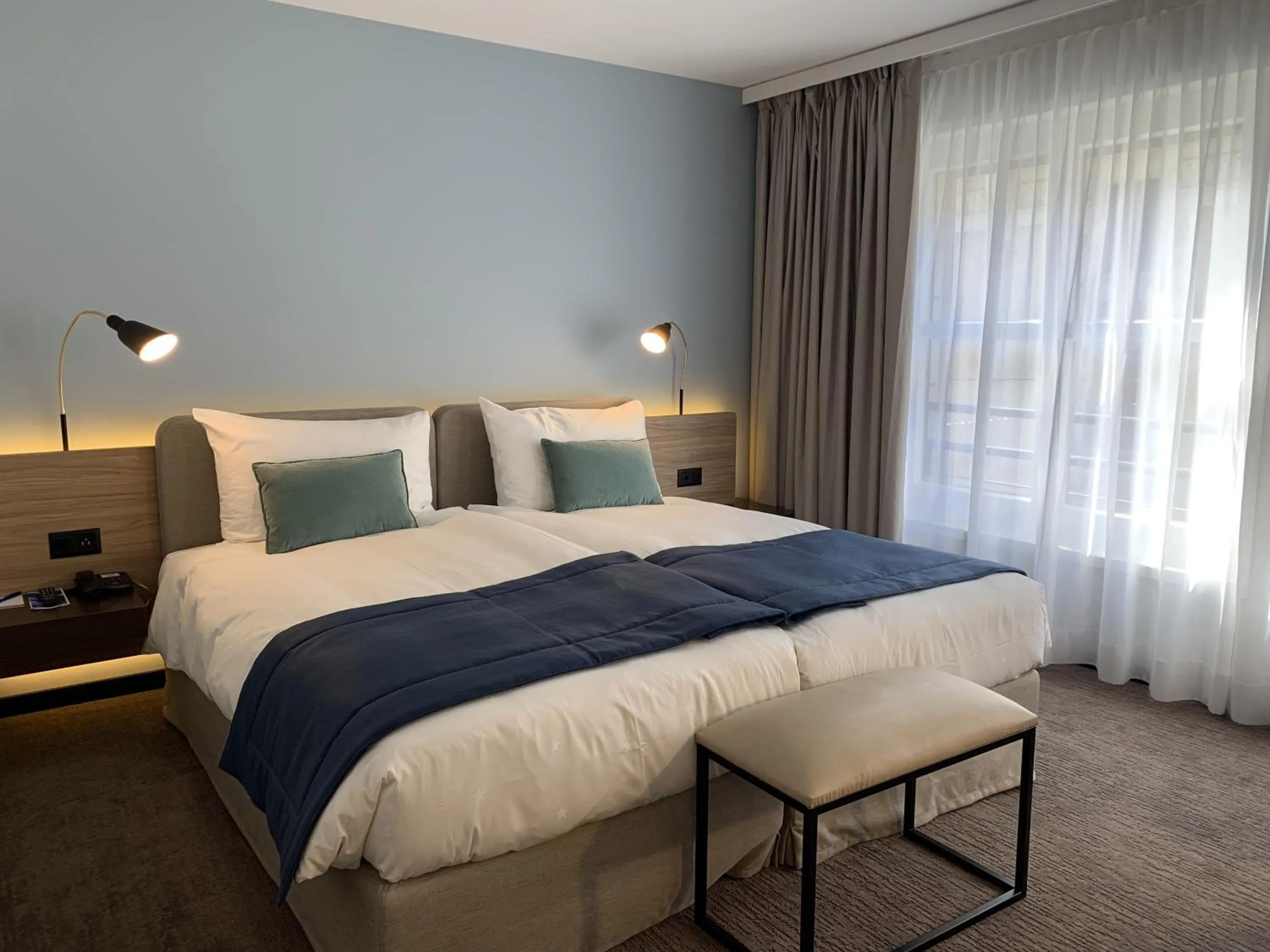 Bedroom, Bed in Astra Vevey Hotel & Restaurant