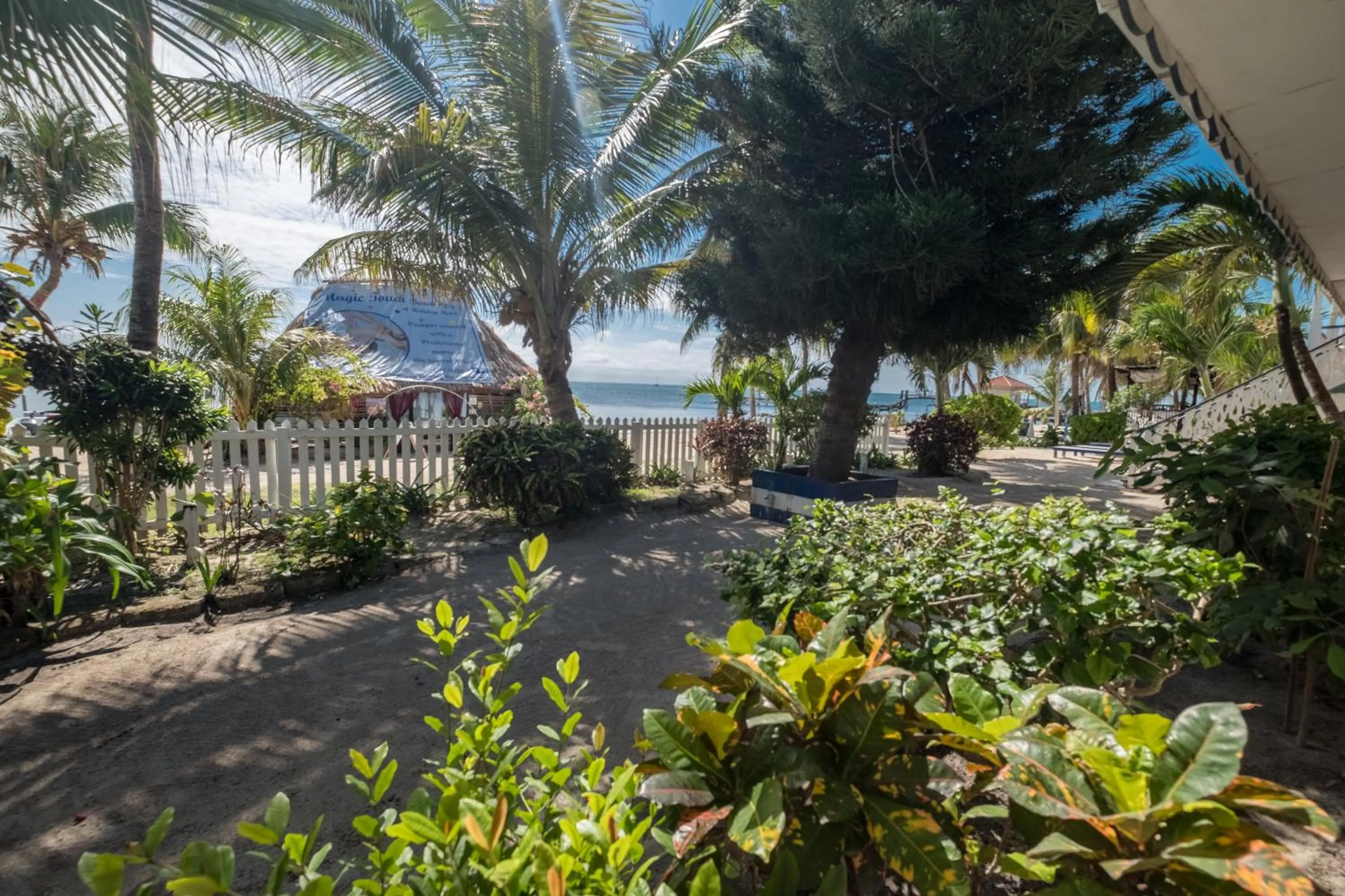 Garden in Holiday Hotel