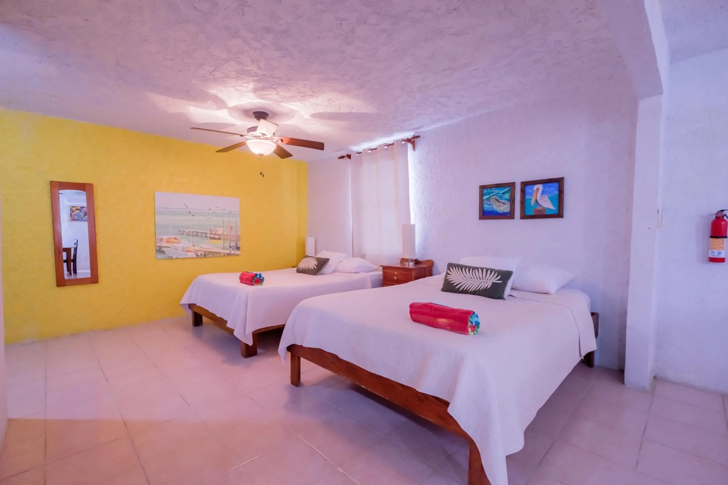 Bed in Seven Seas Resort Adults Only