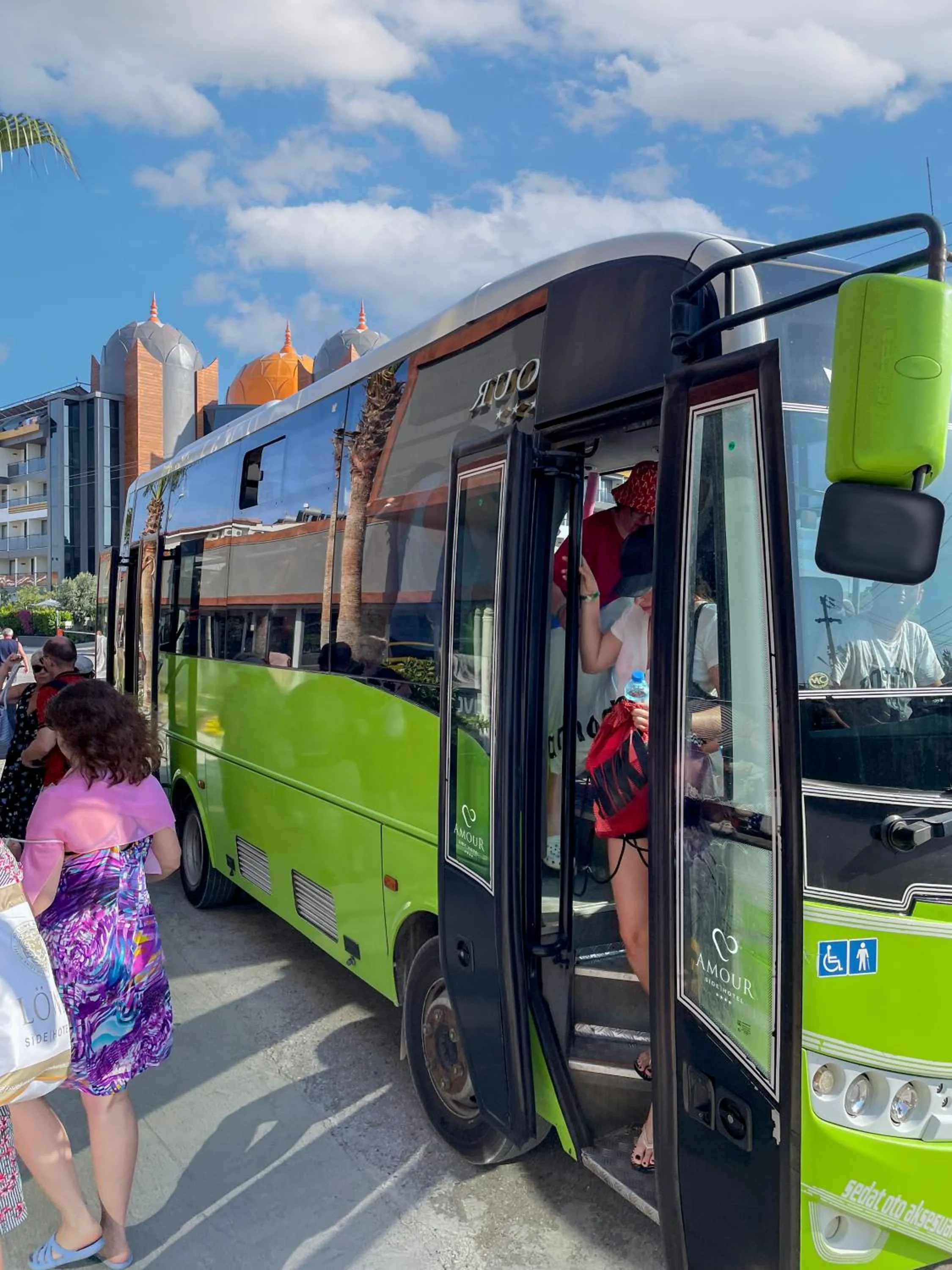 group of guests in Side Amour Hotel