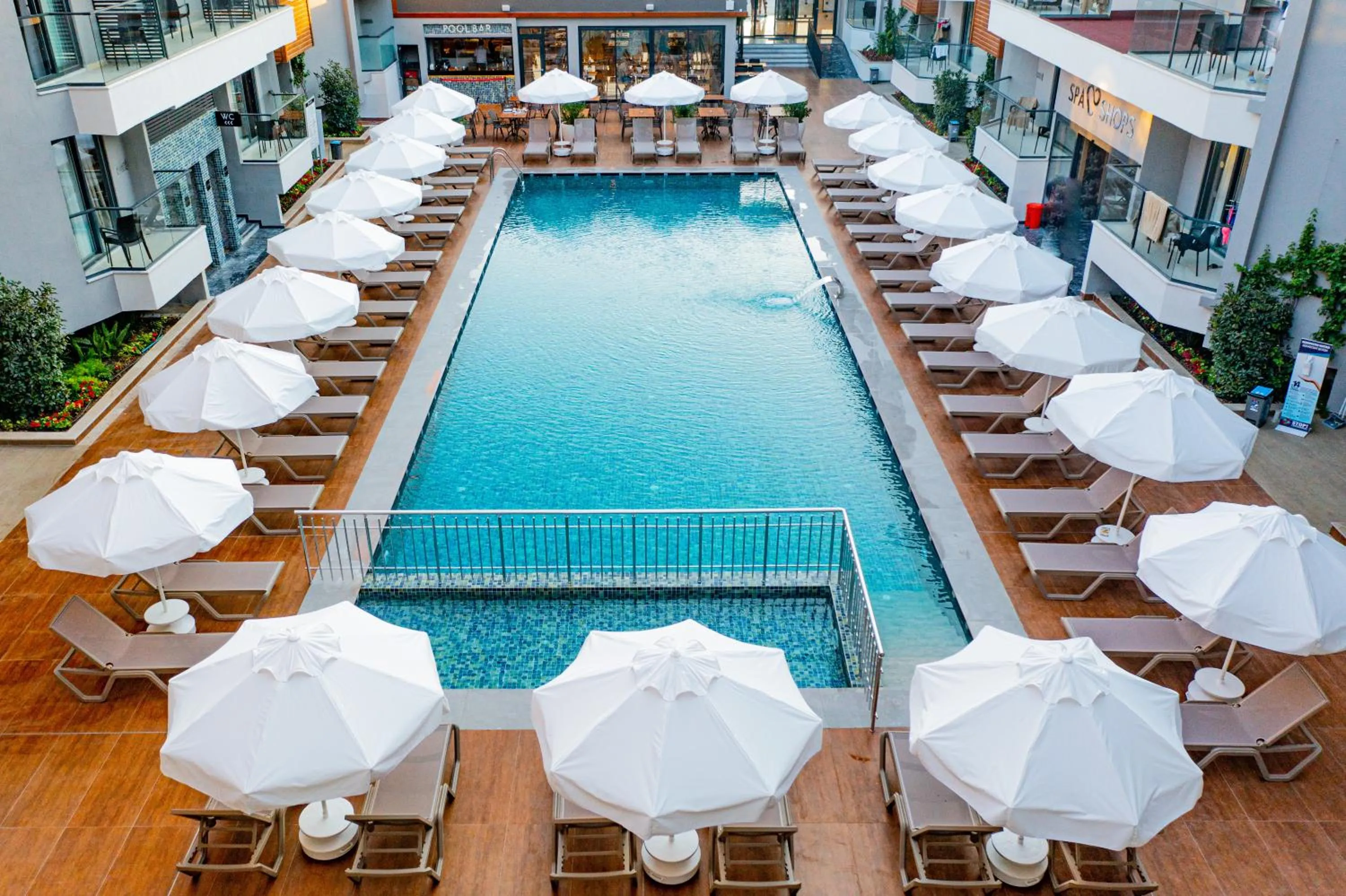 Swimming pool in Side Amour Hotel