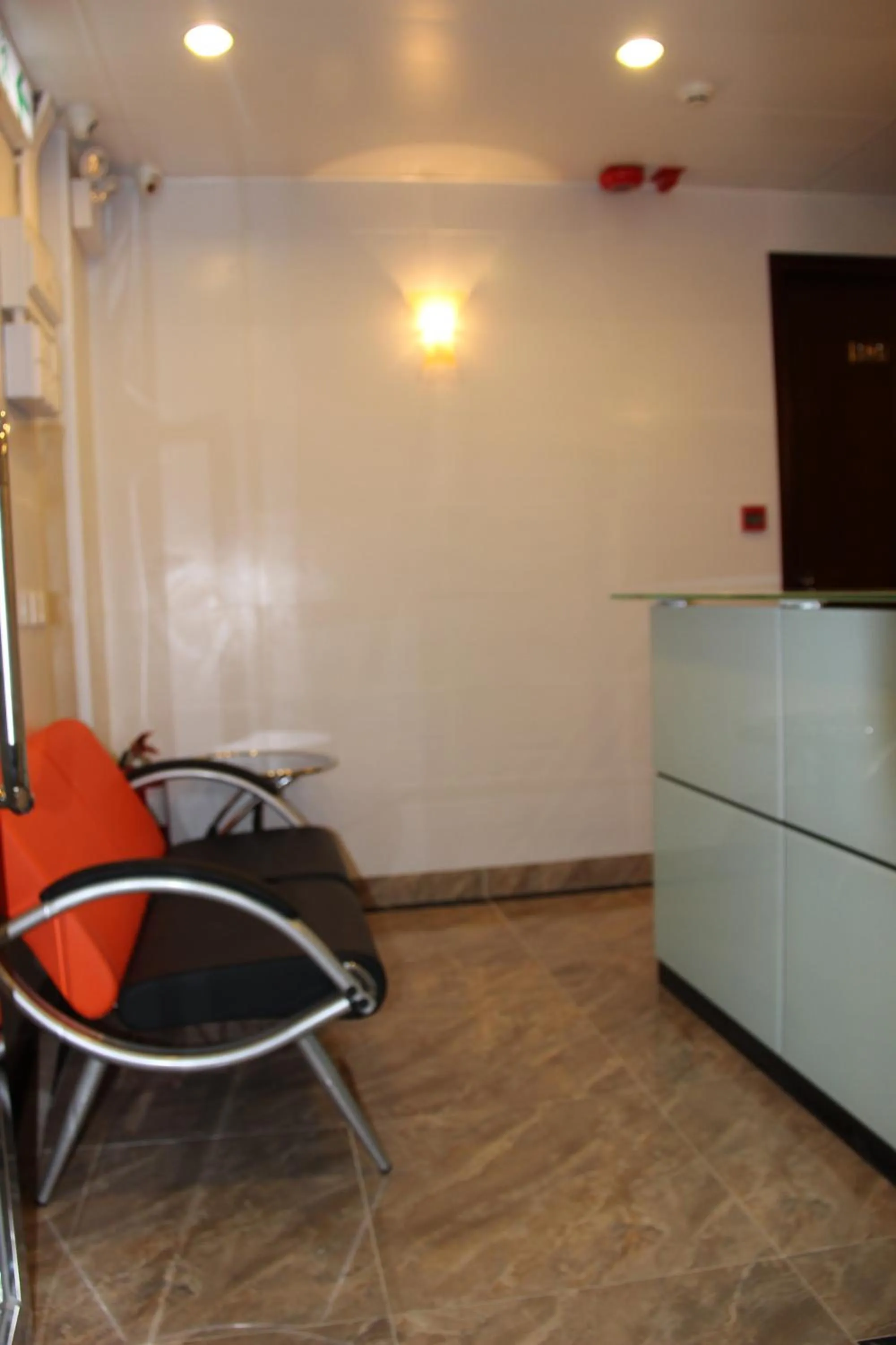 Seating area in Comfort Guest House