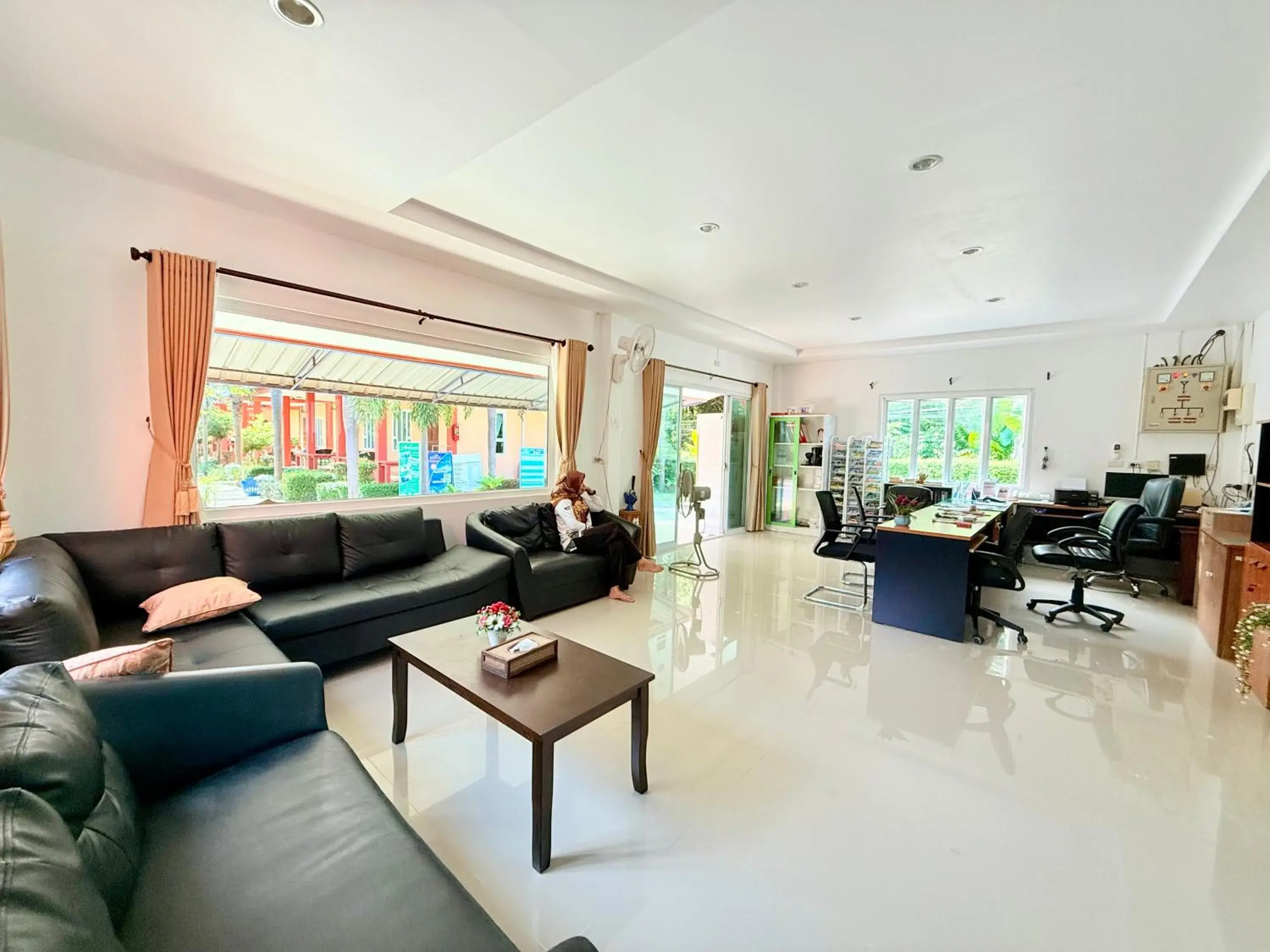 Lobby or reception in Peaceful Resort , Long Beach - Koh Lanta Lobby or reception in Peaceful Resort , Long Beach - Koh Lanta