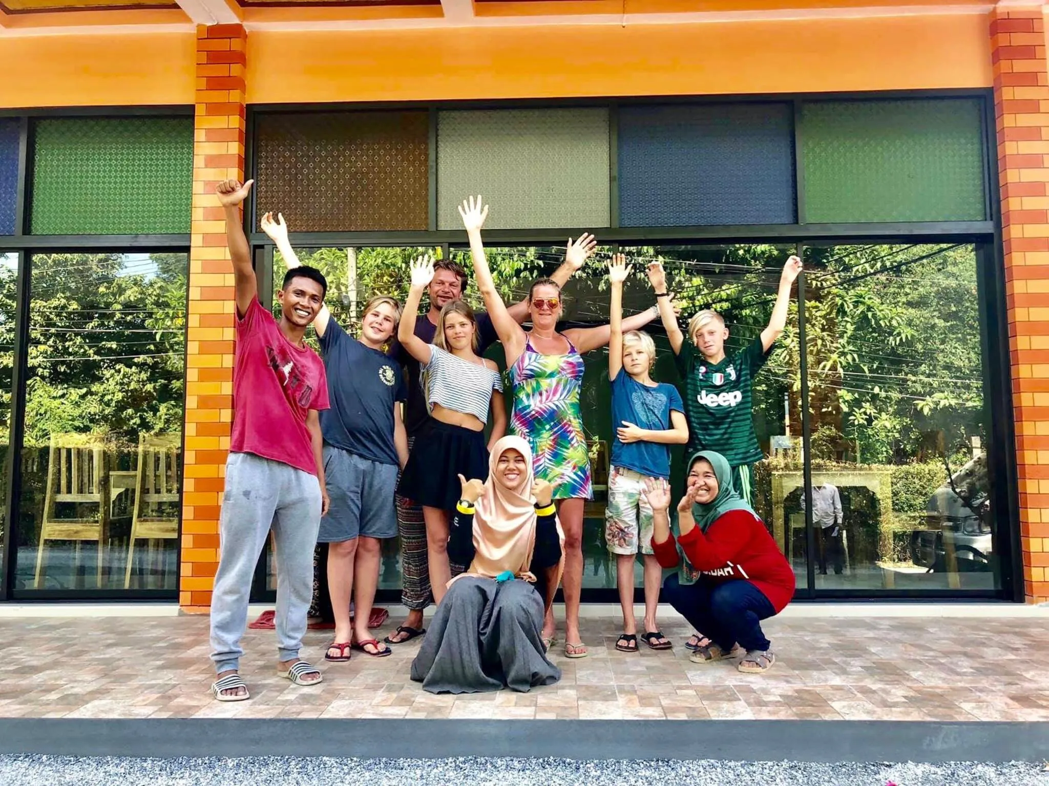 People in Peaceful Resort , Long Beach - Koh Lanta