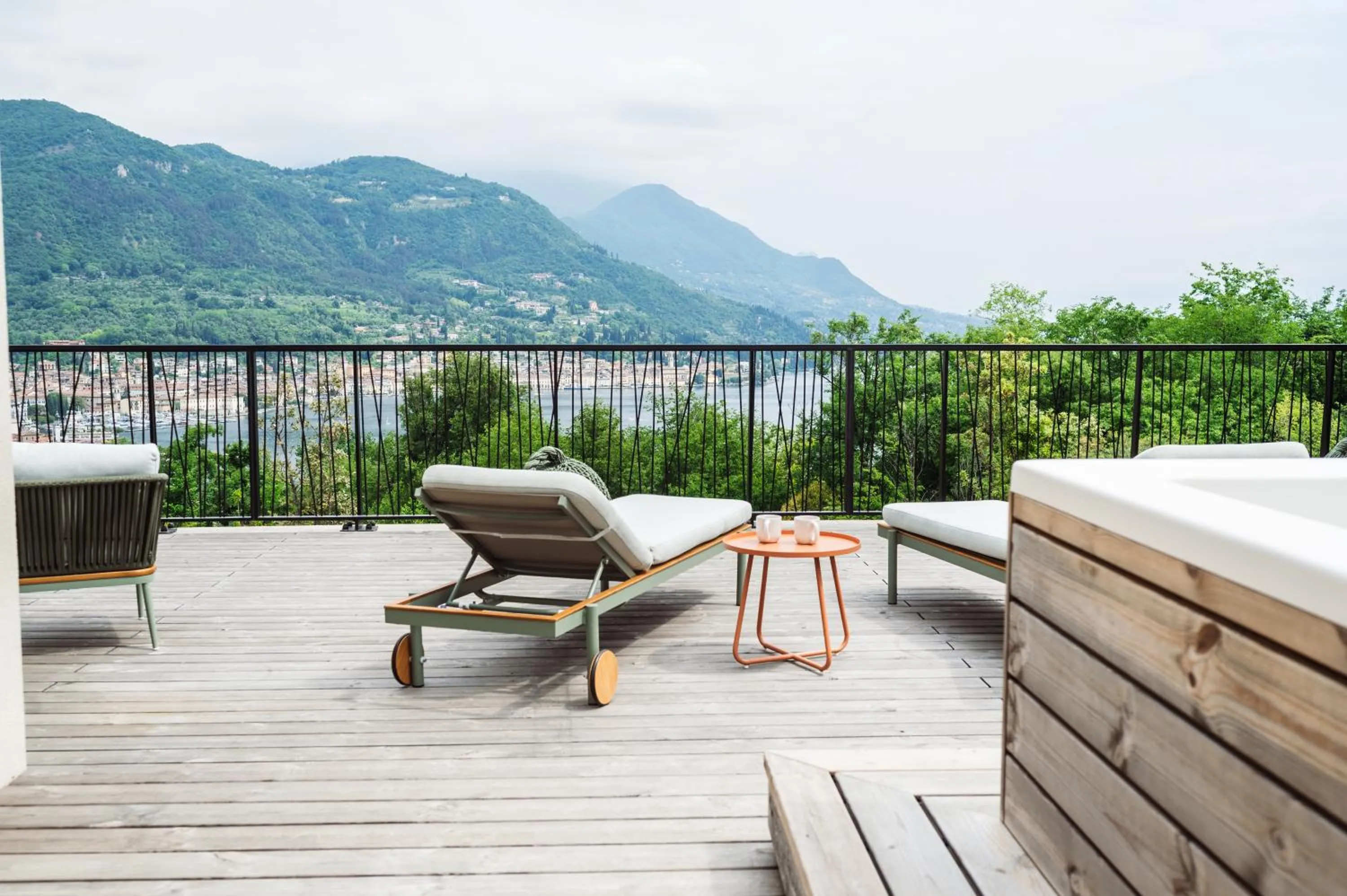 Lake view in A-ROSA Gardasee