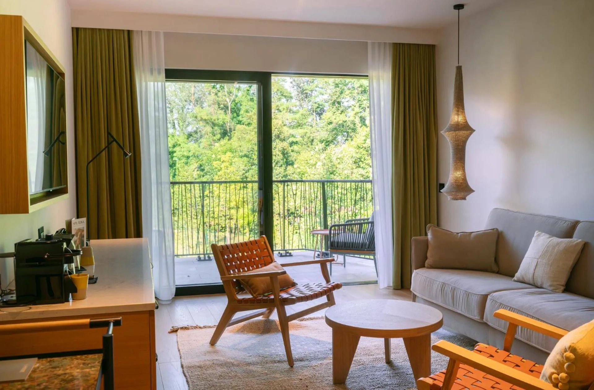 Living room in A-ROSA Gardasee