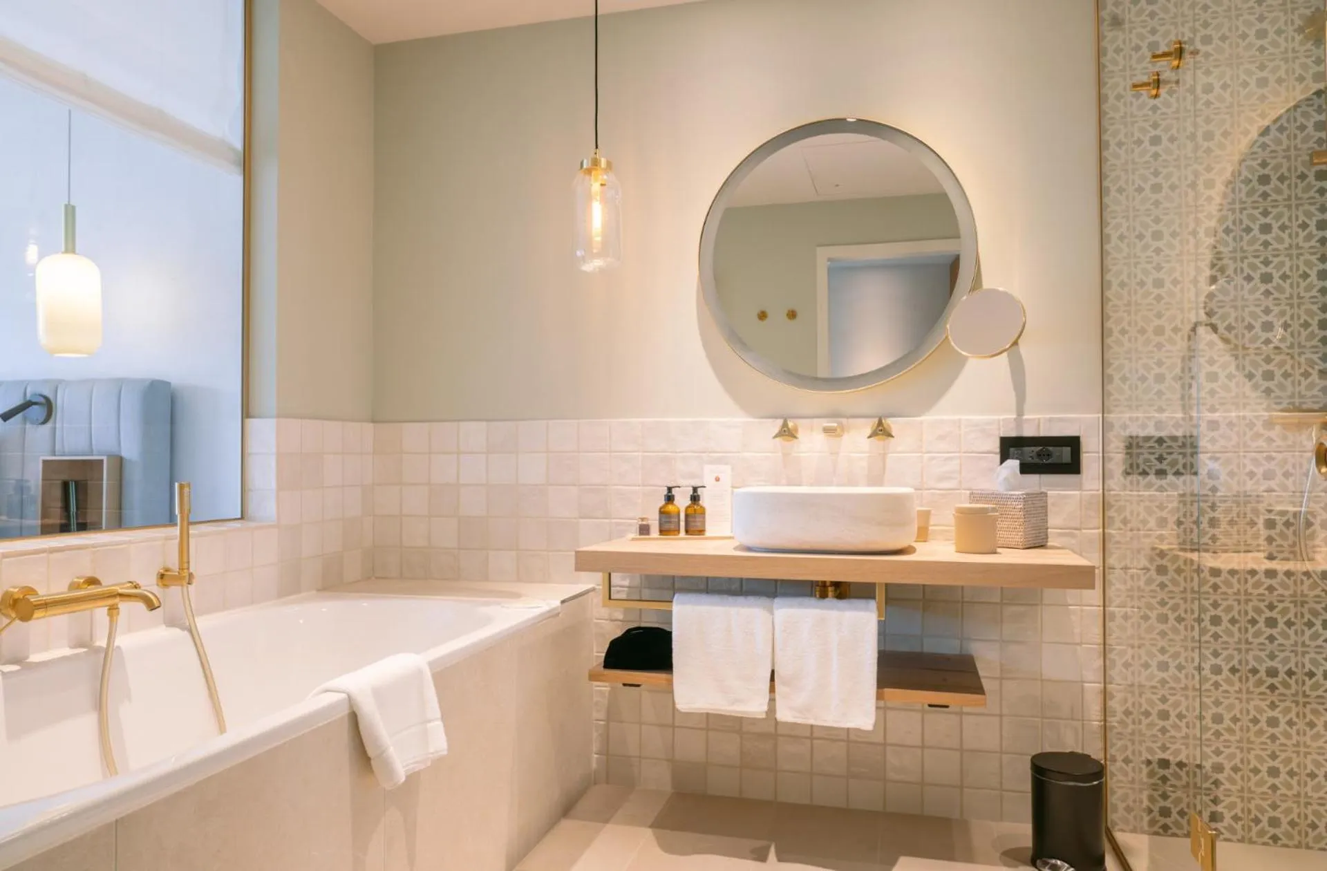 Bathroom in A-ROSA Gardasee