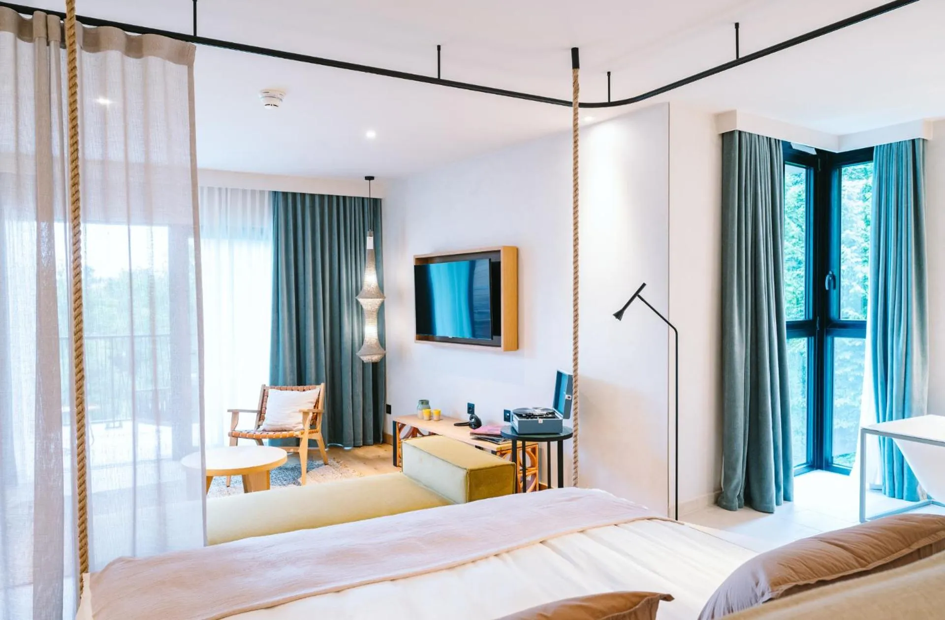 Bedroom, Bed in A-ROSA Gardasee